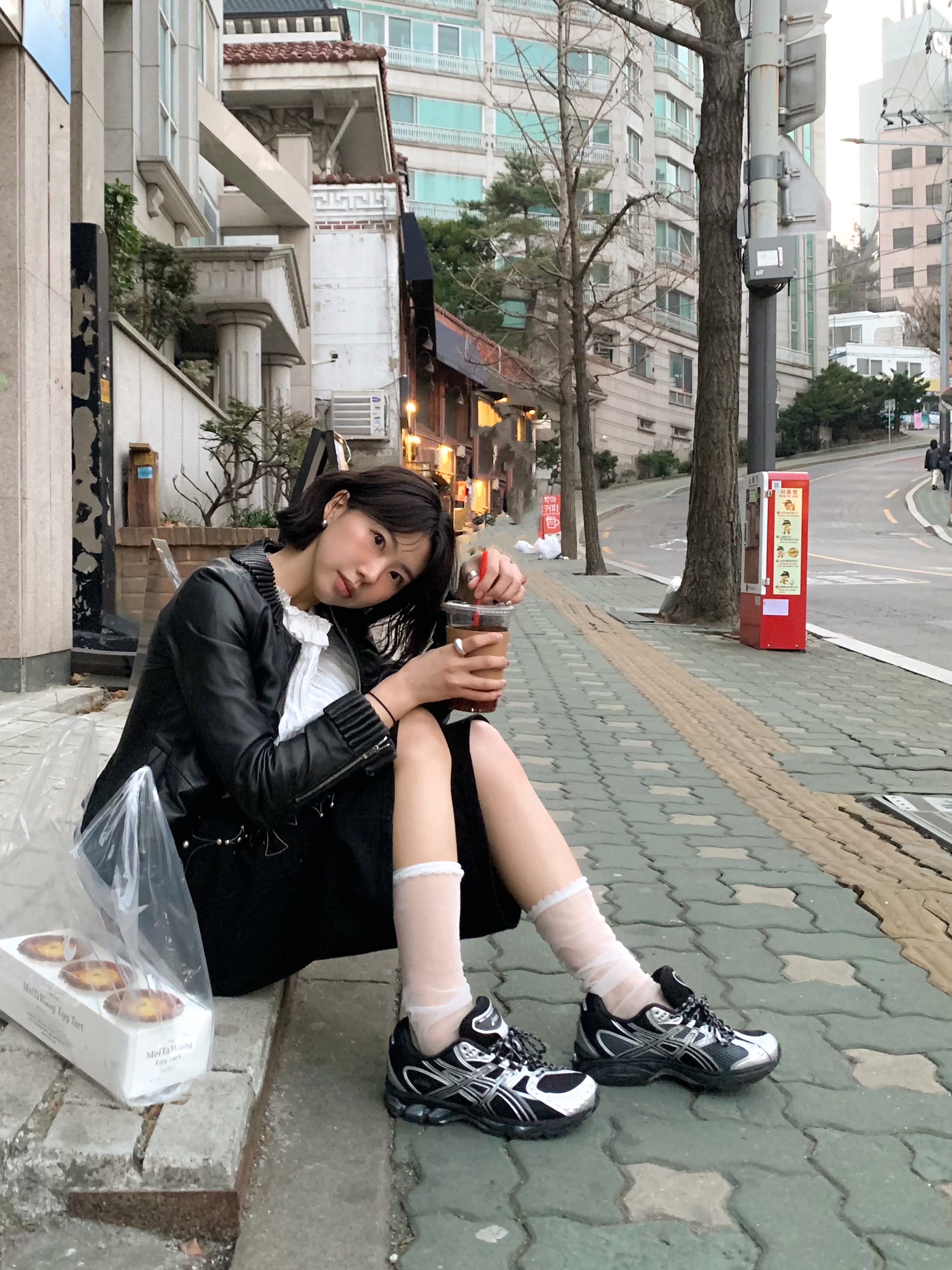 Asics Gel-Nimbus 10.1 Black Midnight 착용 스타일 - 3