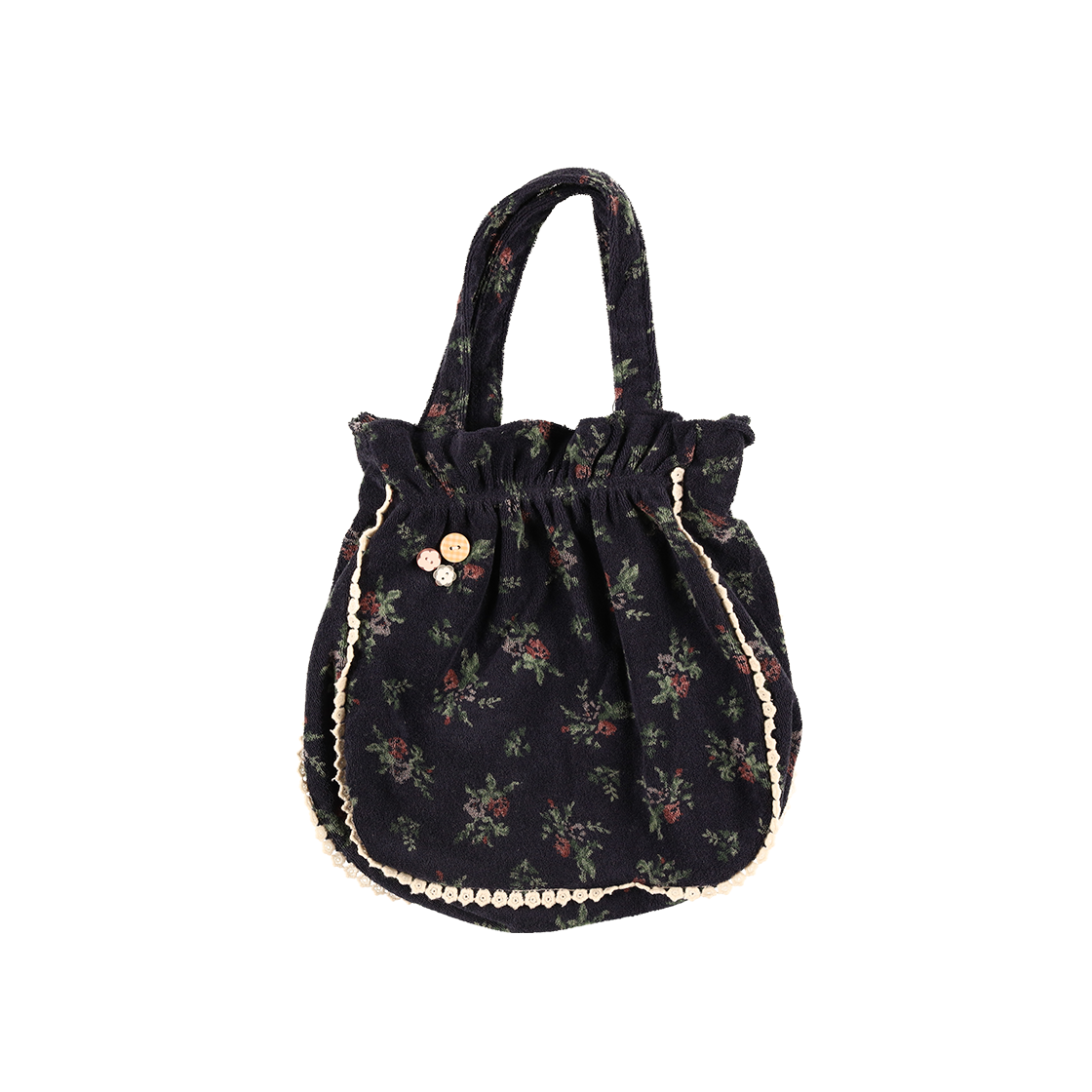 샤키리 봉봉 미니 백 (네이비)(SHAKIRI Bonbon Mini Bag (Navy))