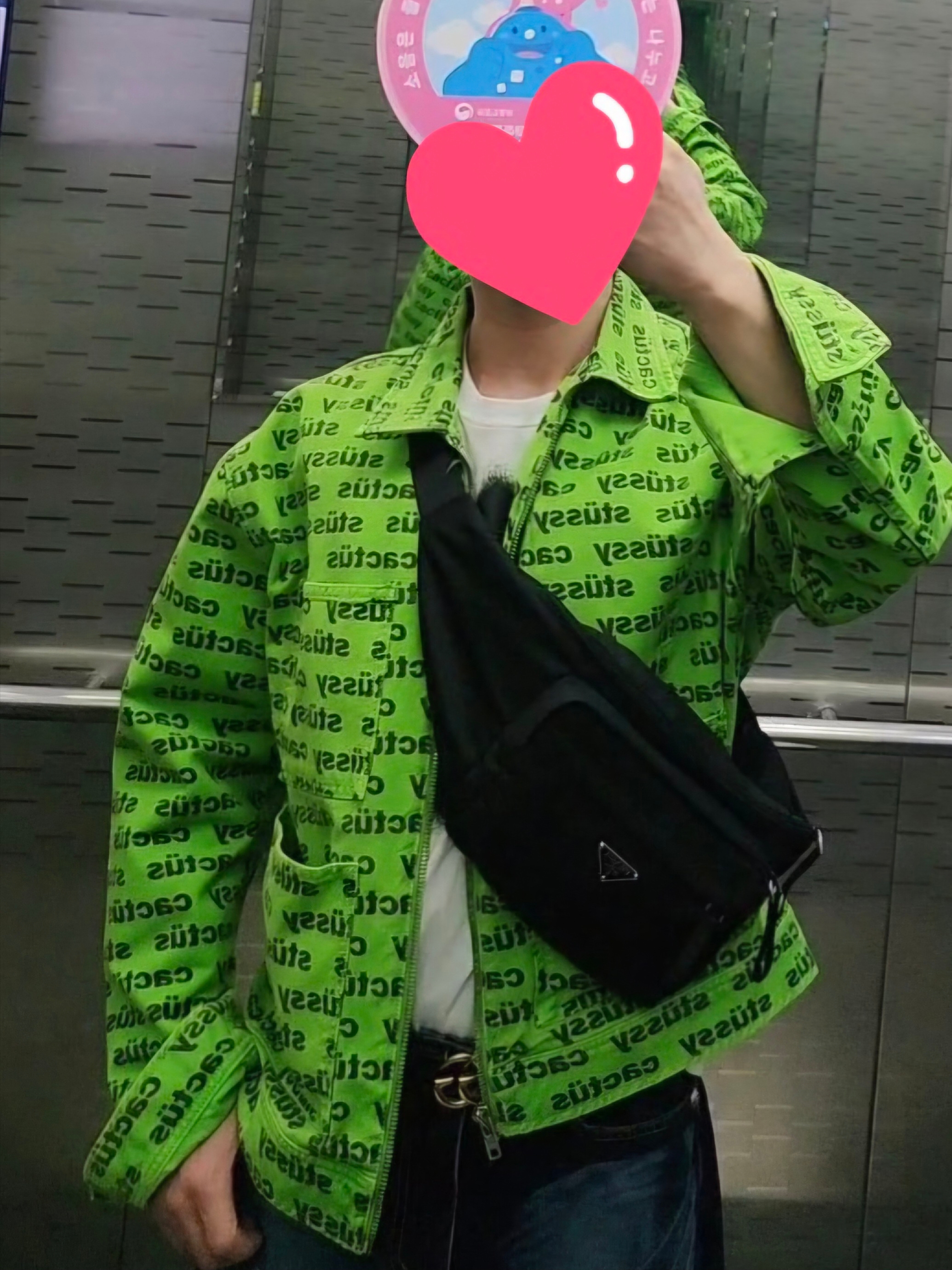 Stussy x Cactus Plant Flea Market Work Jacket 착용 스타일