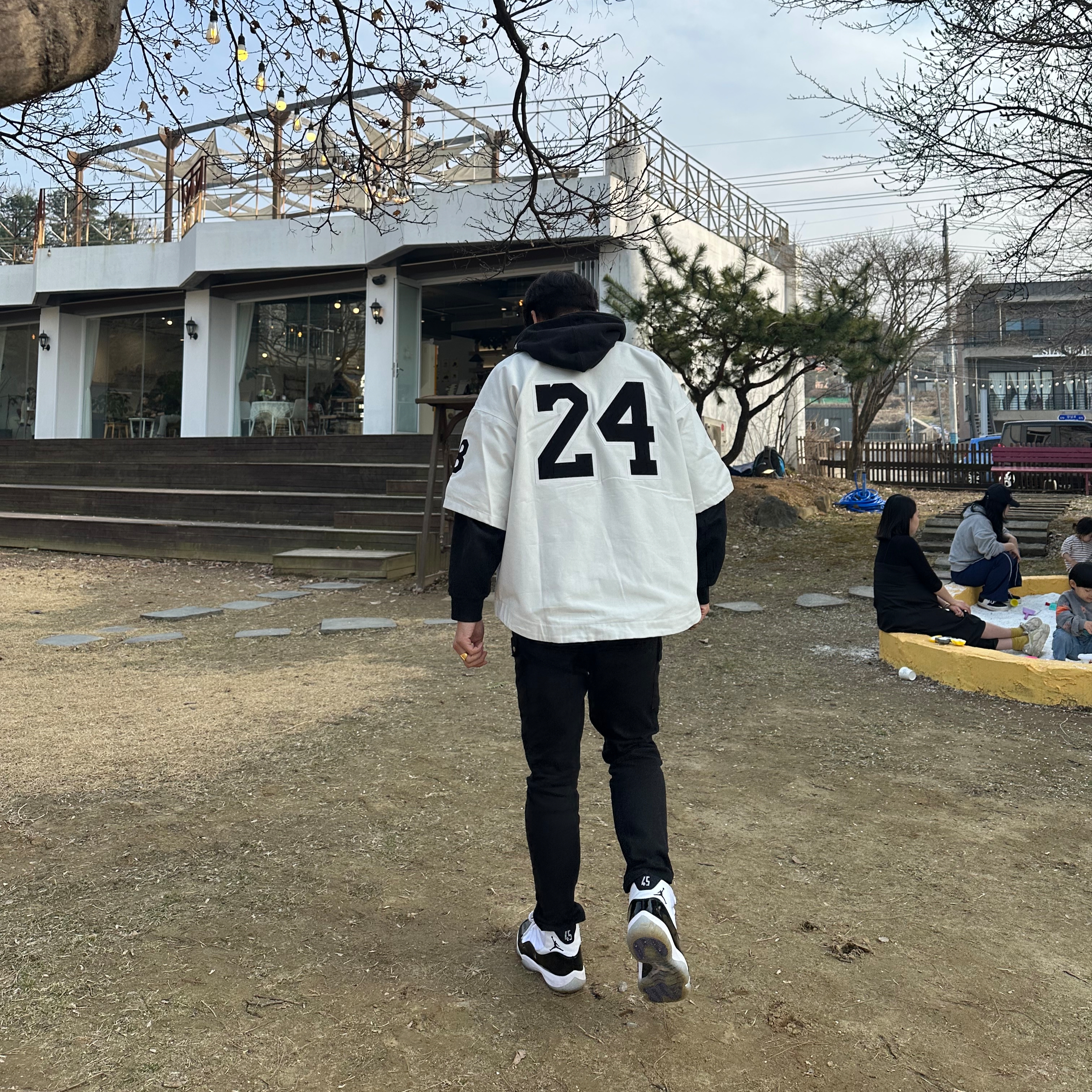 Nike Kobe Details Baseball Jersey Sail - Asia 착용 스타일