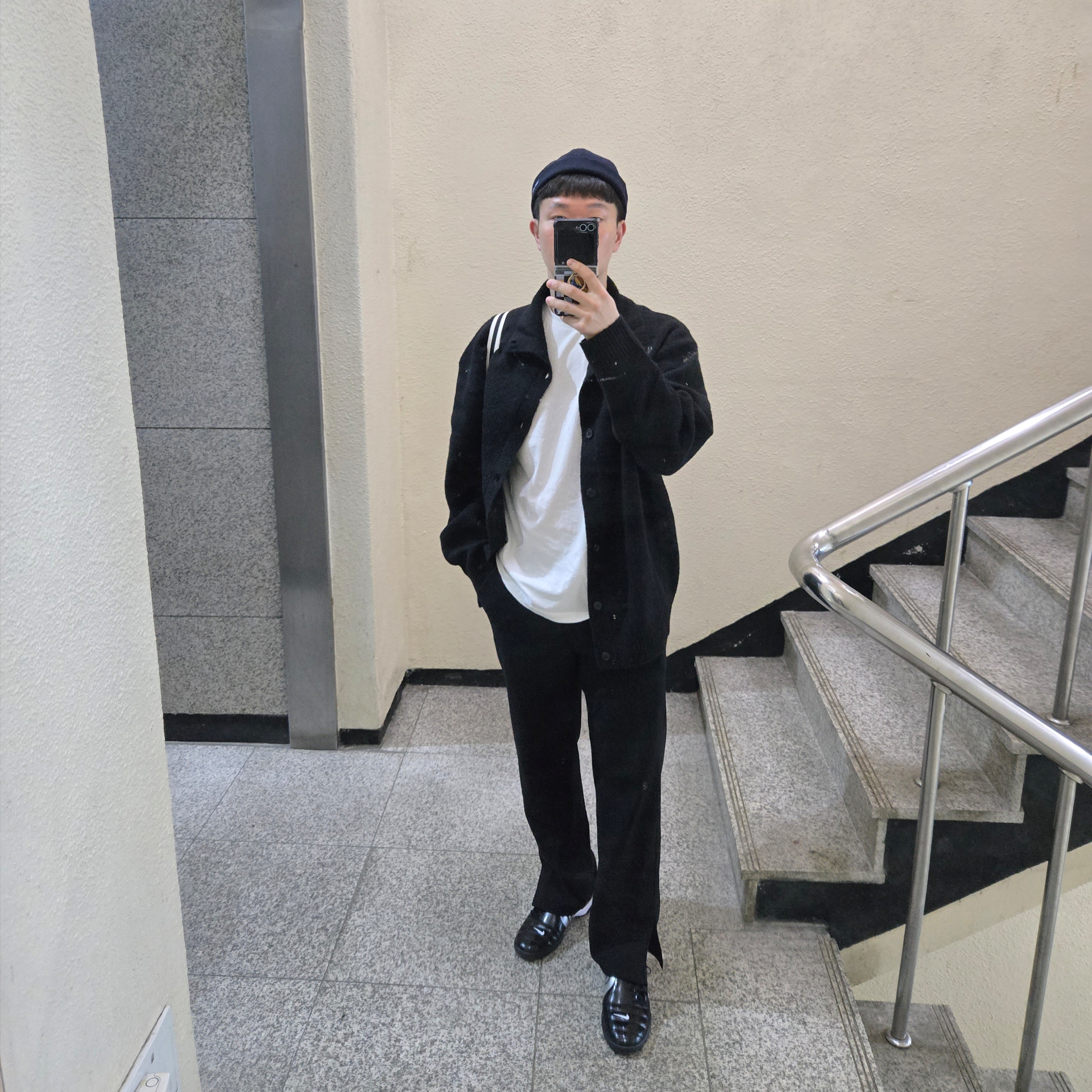 Nike Total 90 III SP Black and White 착용 스타일 - 1