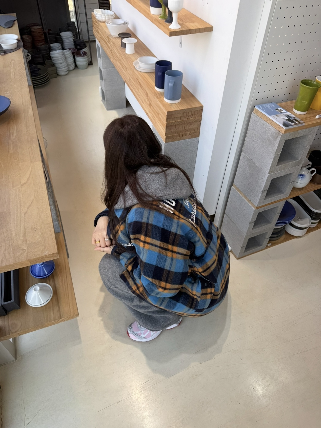 휴먼 메이드 헌팅 자켓 블루, 살로몬 x 샌디 리앙 XT-위스퍼 페어리 테일 실버 착용 스타일 - 7