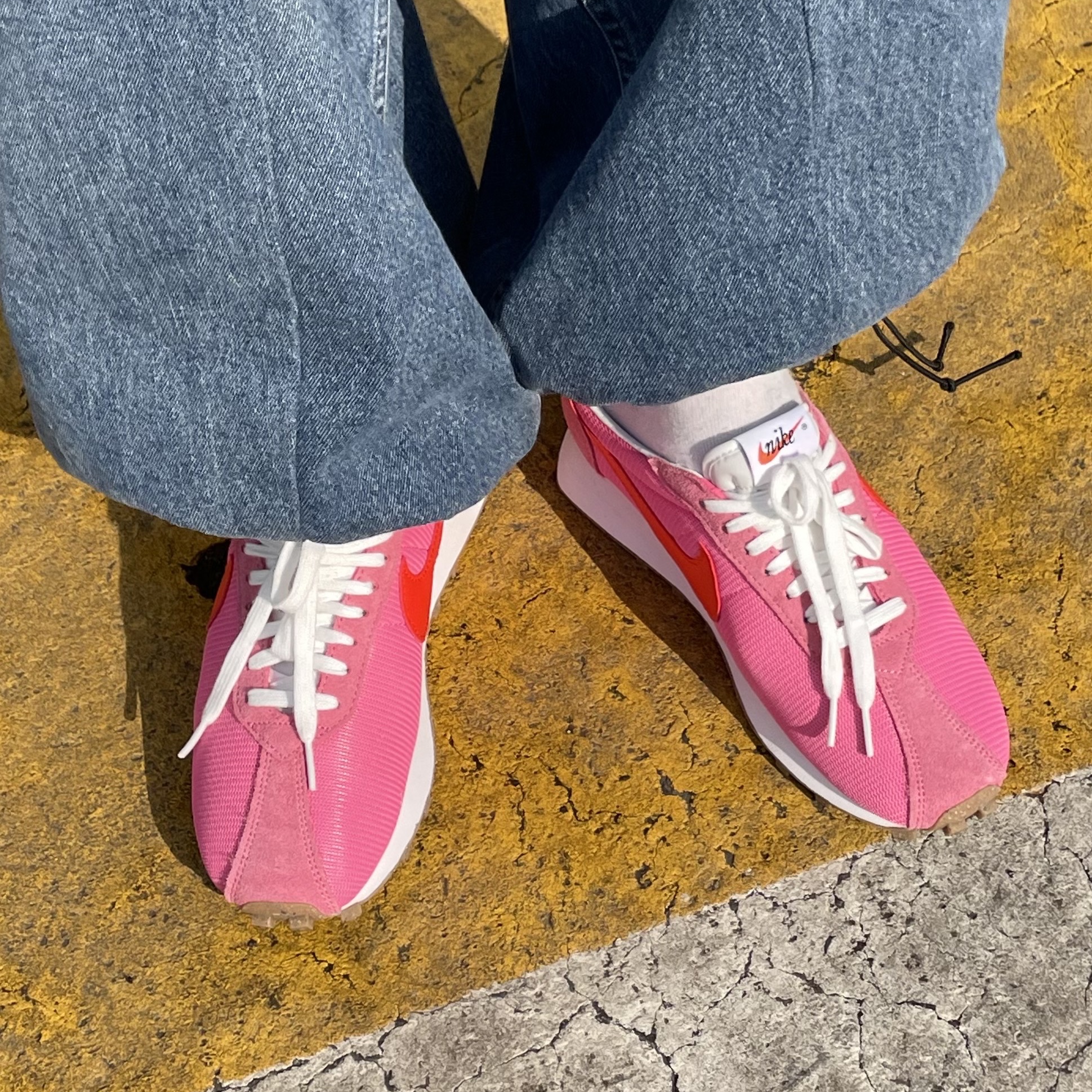 (W) Nike LD-1000 Pinksicle Summit White 착용 스타일 - 3