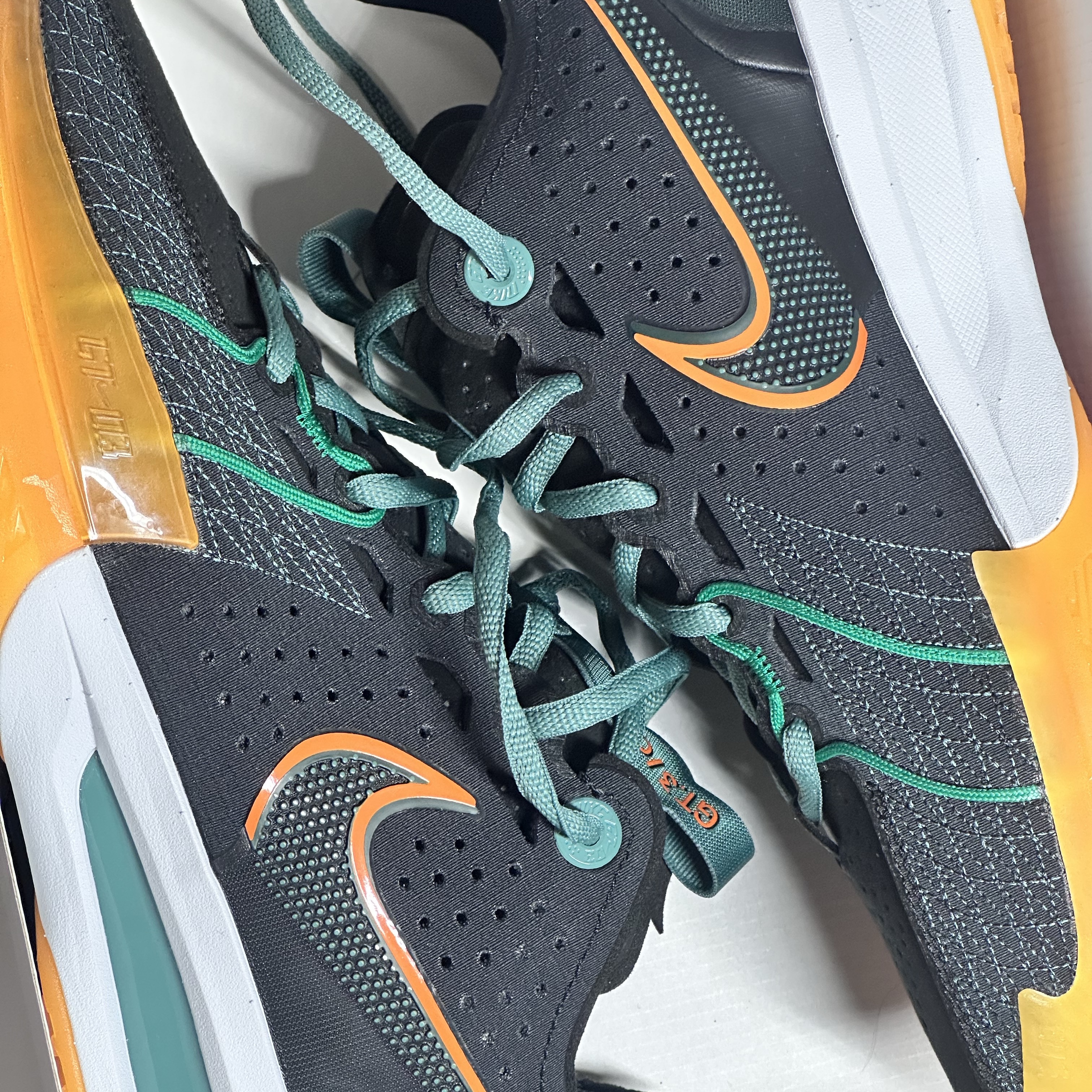 Nike Air Zoom GT Cut 3 EP Black Malachite 착용 스타일 - 1