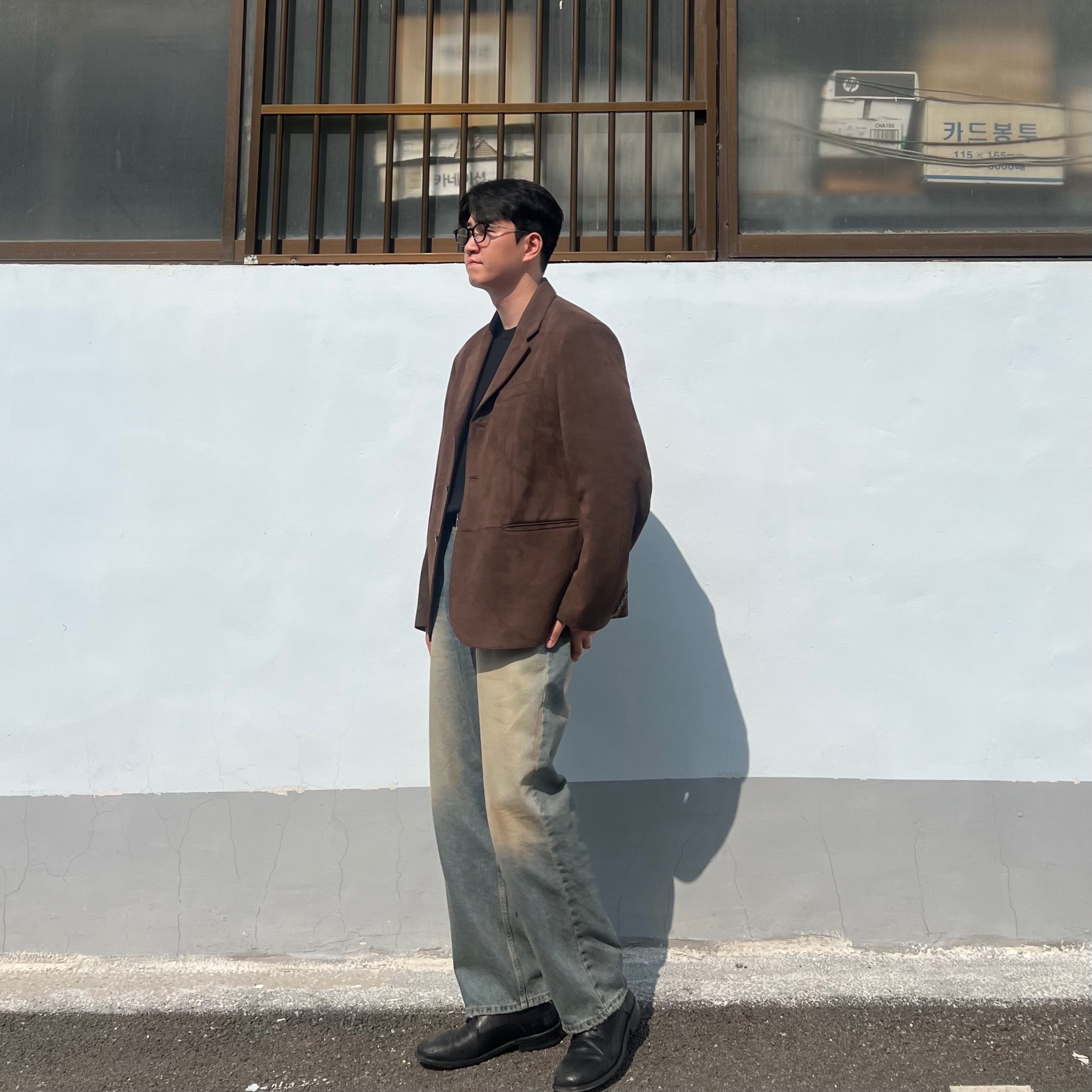 Kinchi Shower - 808 (a) Black 착용 스타일 - 2