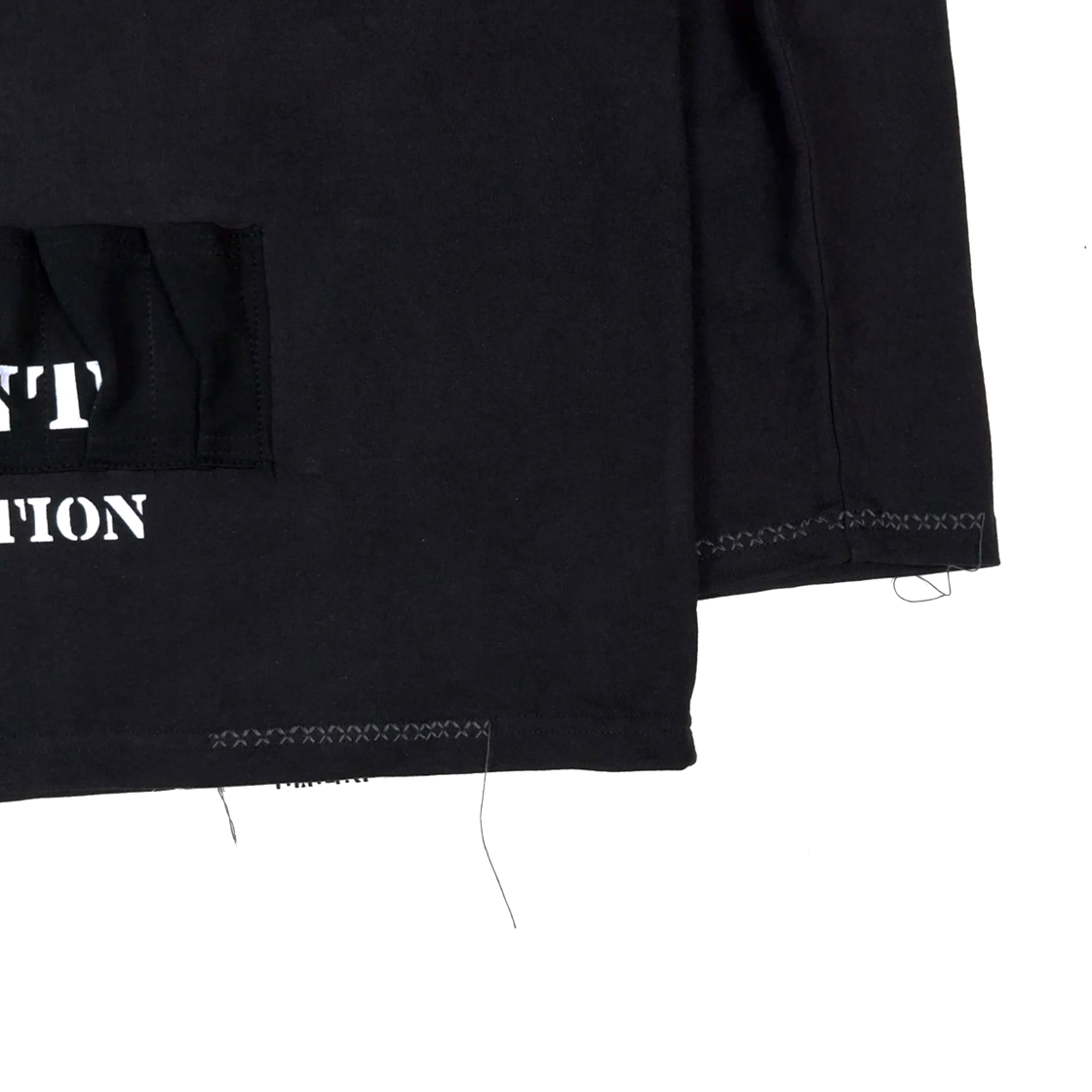 25-T004 Black Resurrection13 Magazine Detail Long Sleeve Black - #6
