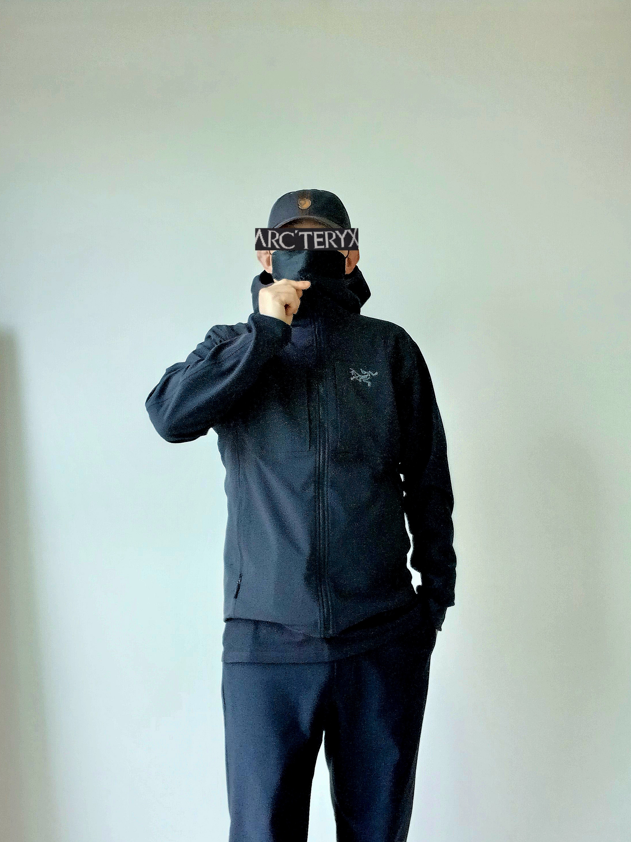 Fjallraven Helags Vidda Cap Dark Grey, Arc'teryx Gamma MX Hoody Black 착용 스타일 - 10