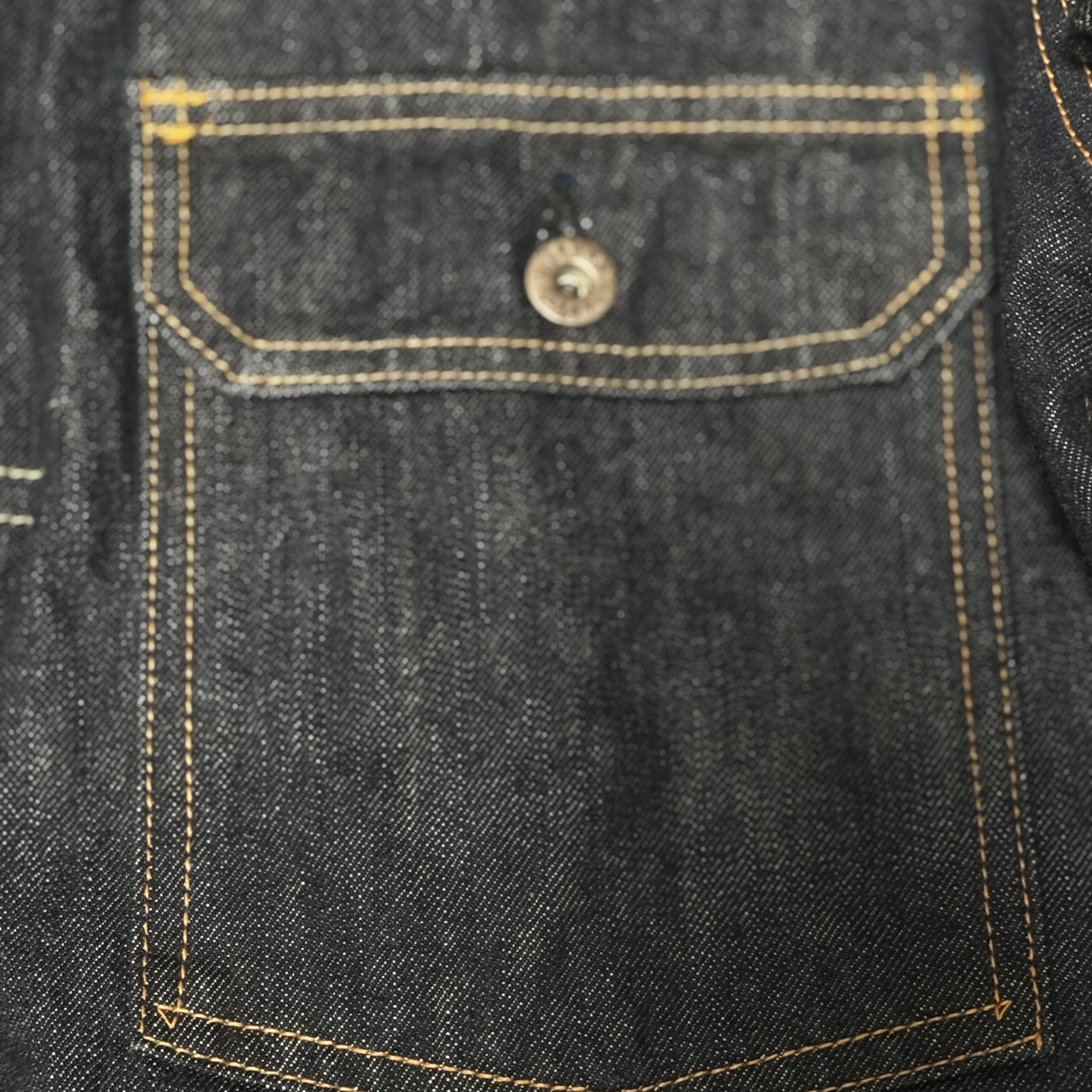 Kapital 14 oz. Denim 1ST One Wash Jacket Indigo 착용 스타일 - 3