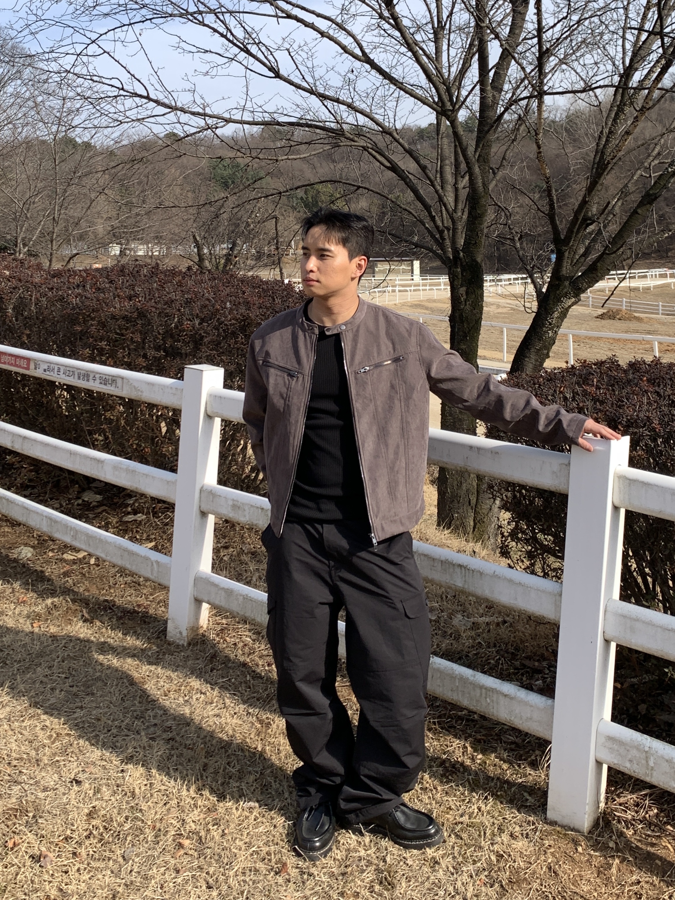 Paraboot Michael Lisse Black 착용 스타일