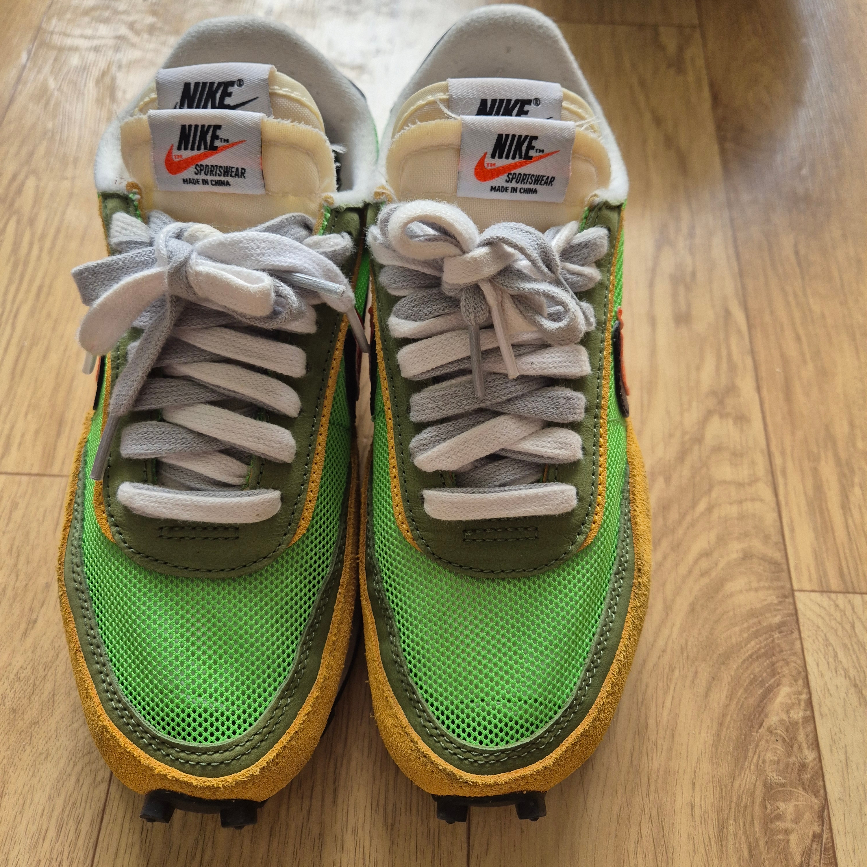 Nike x Sacai LDWaffle Green Multi 착용 스타일