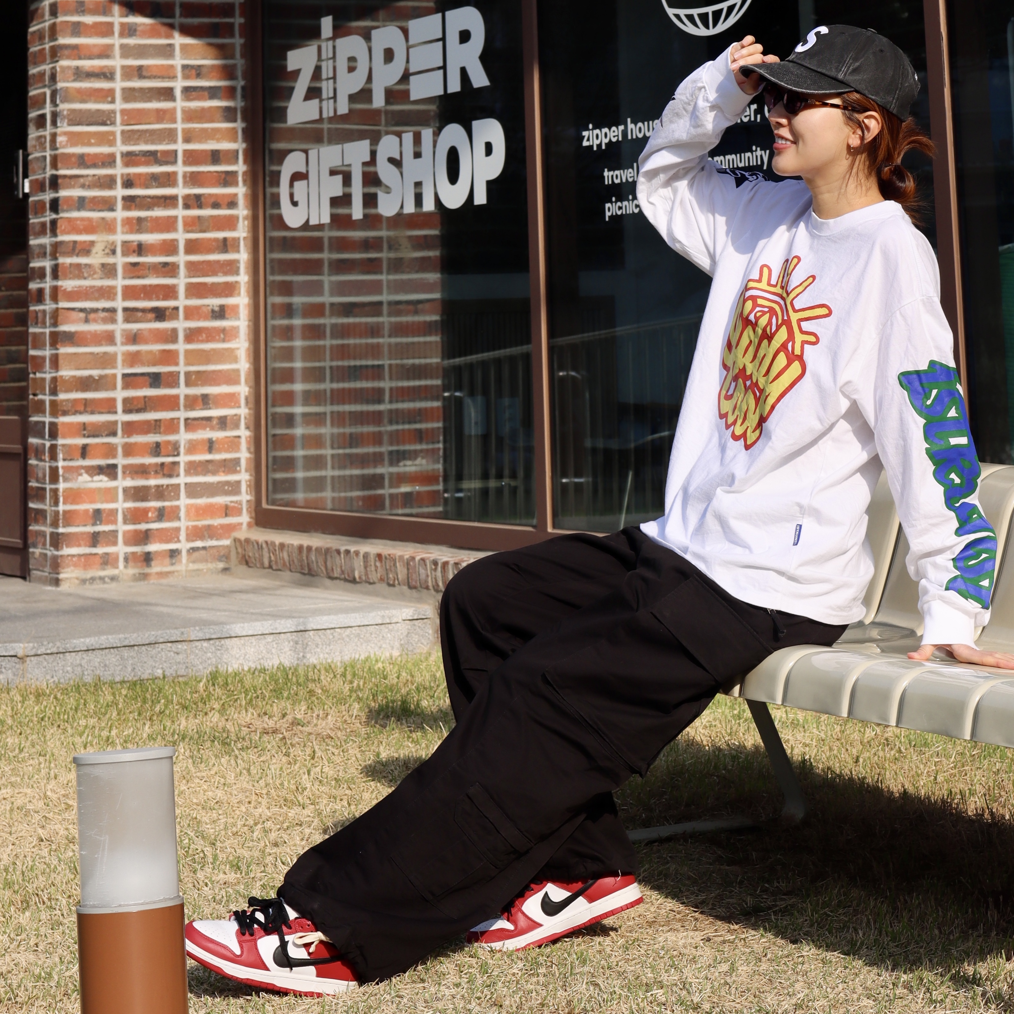 Supreme Pigment S Logo 6-Panel Navy - 24FW, (W) Miu Miu Regard sunglasses Amaranth Lenses Honey Tortoiseshell Acetate Alternative fit 착용 스타일 - 5