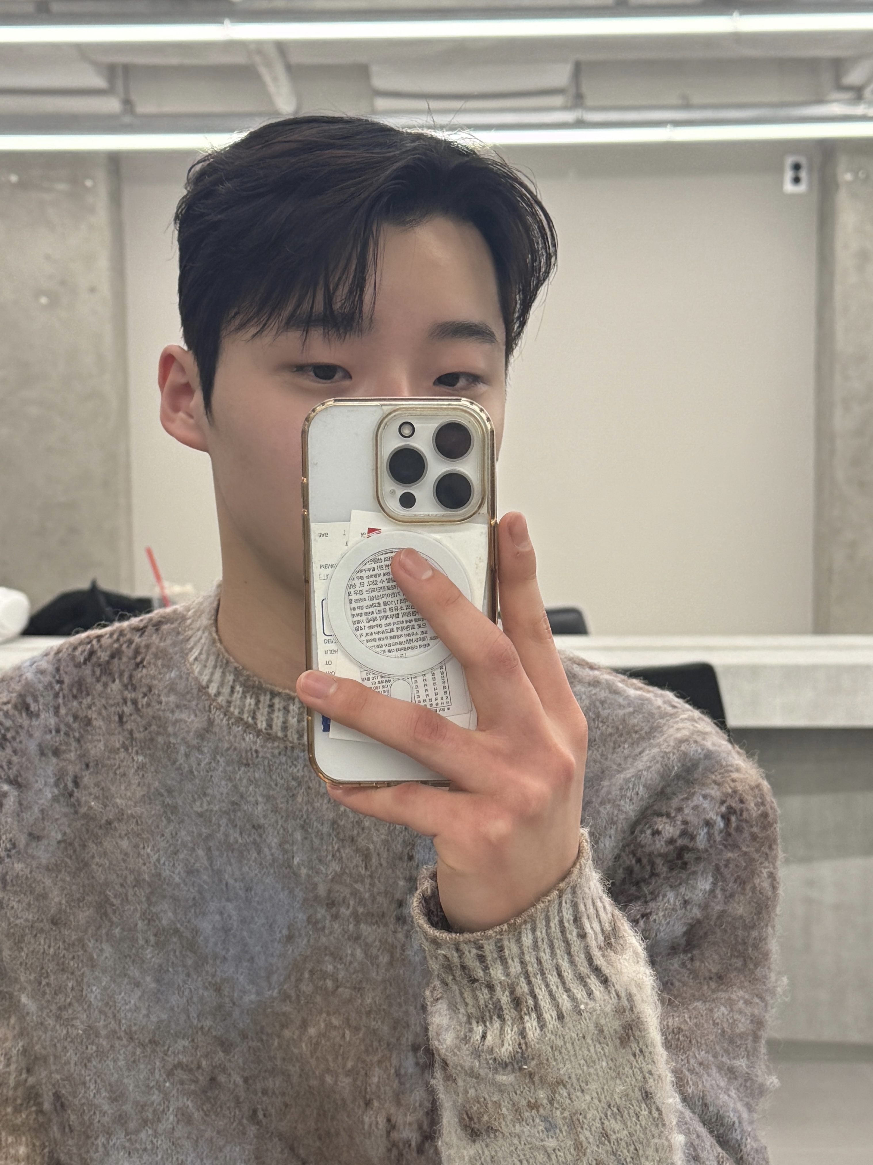 Apple iPhone 16 Pro 256GB White Titanium (Korean Ver.) 착용 스타일