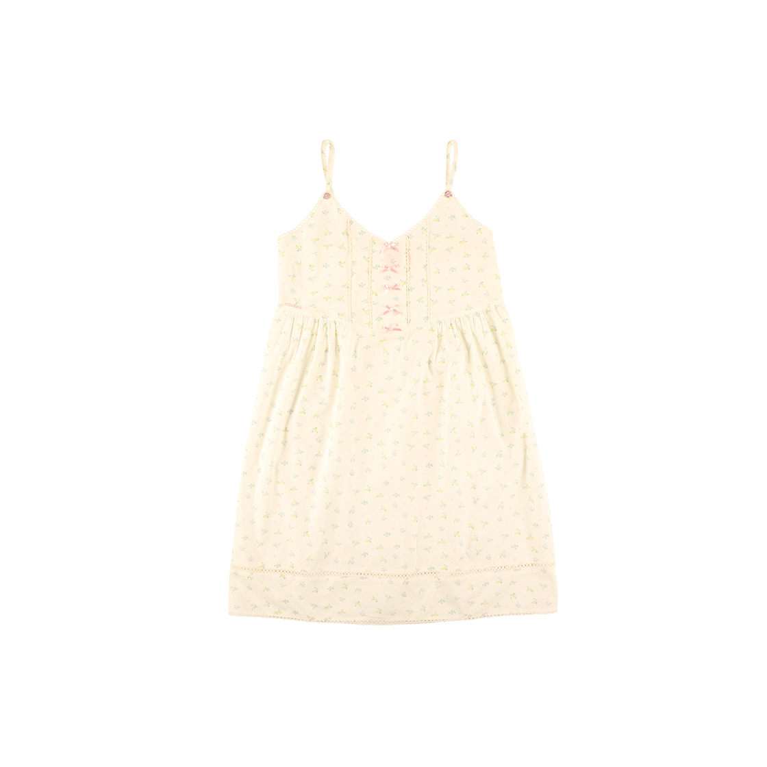 샤키리 루비 코튼 슬립 드레스 (크림)(SHAKIRI Ruby Cotton Slip Dress (Cream))