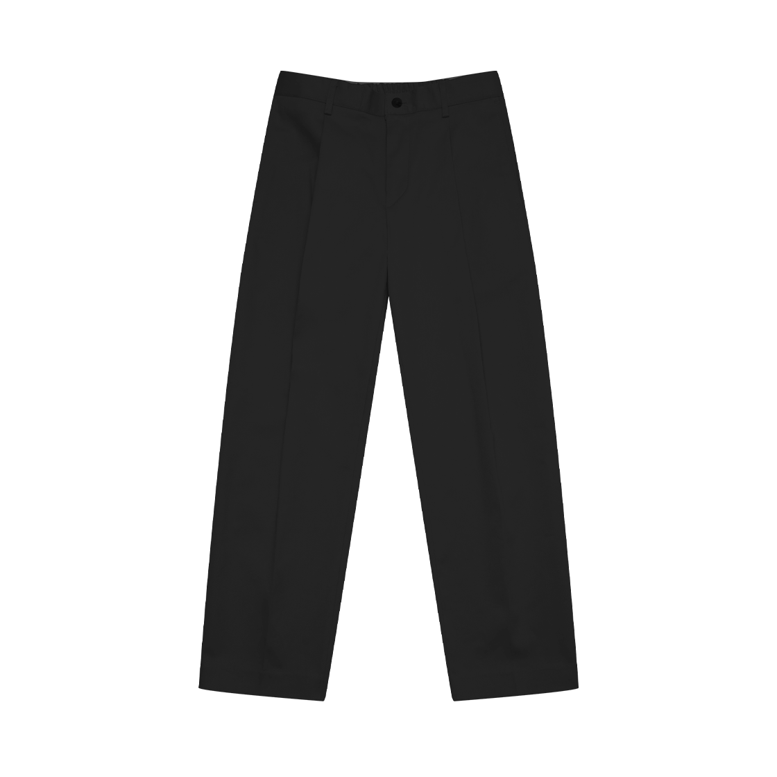 ARPT5101_02 Arrayed Tapered Officer One Tuck Banding Chino Pants Black