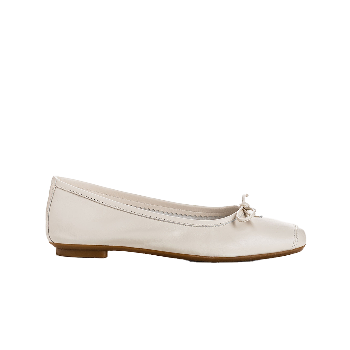 흐꺙 하모니 오프화이트 무광가죽(Reqins Harmony Off White Cuir)