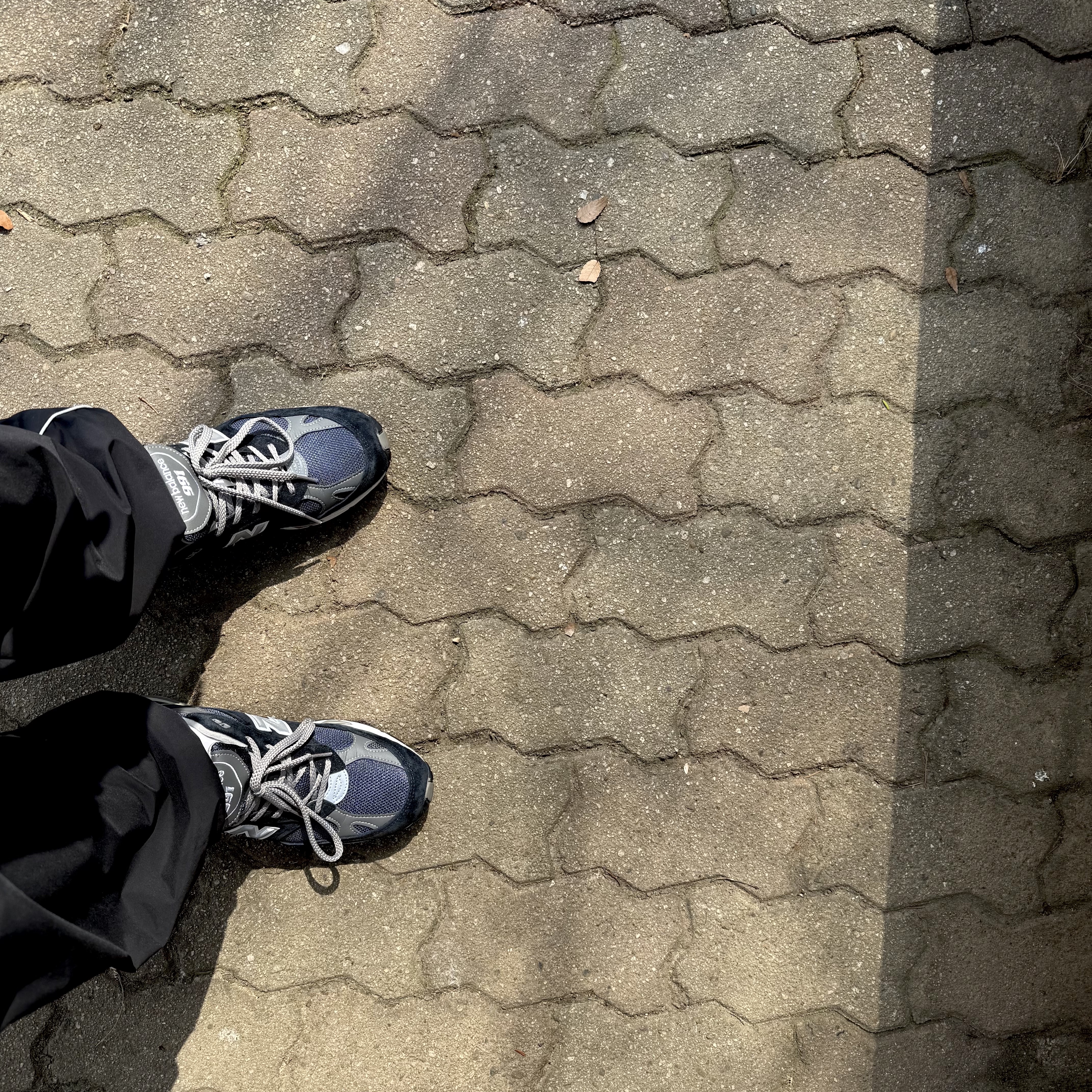 New Balance 991 Made in UK Navy 착용 스타일 - 1