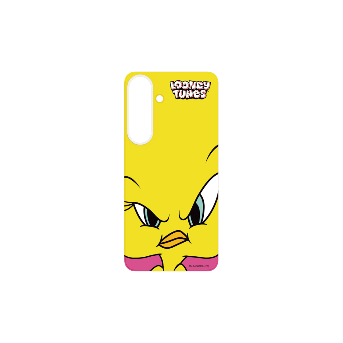 에스엘비에스 루니 툰 트위티 클로즈 업 플립수트 카드 갤럭시 S25 시리즈(SLBS Looney Tunes Tweety Close Up Flipsuit Card For Galaxy S25 Series)