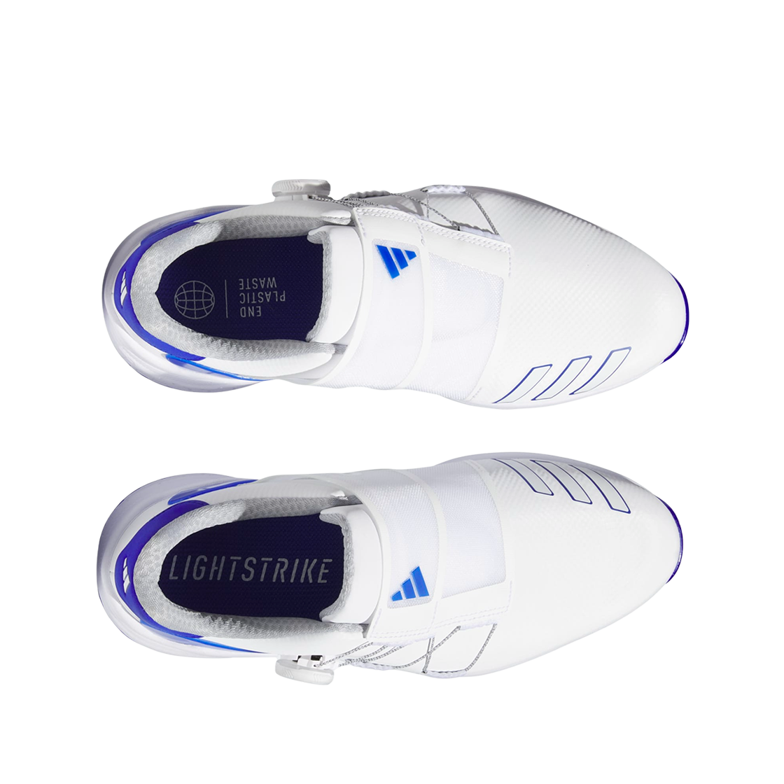 아디다스 골프 ZG23 보아 라이트스트라이크 클라우드 화이트 루시드 블루(Adidas Golf ZG23 Boa Lightstrike Cloud White Lucid Blue) - 2