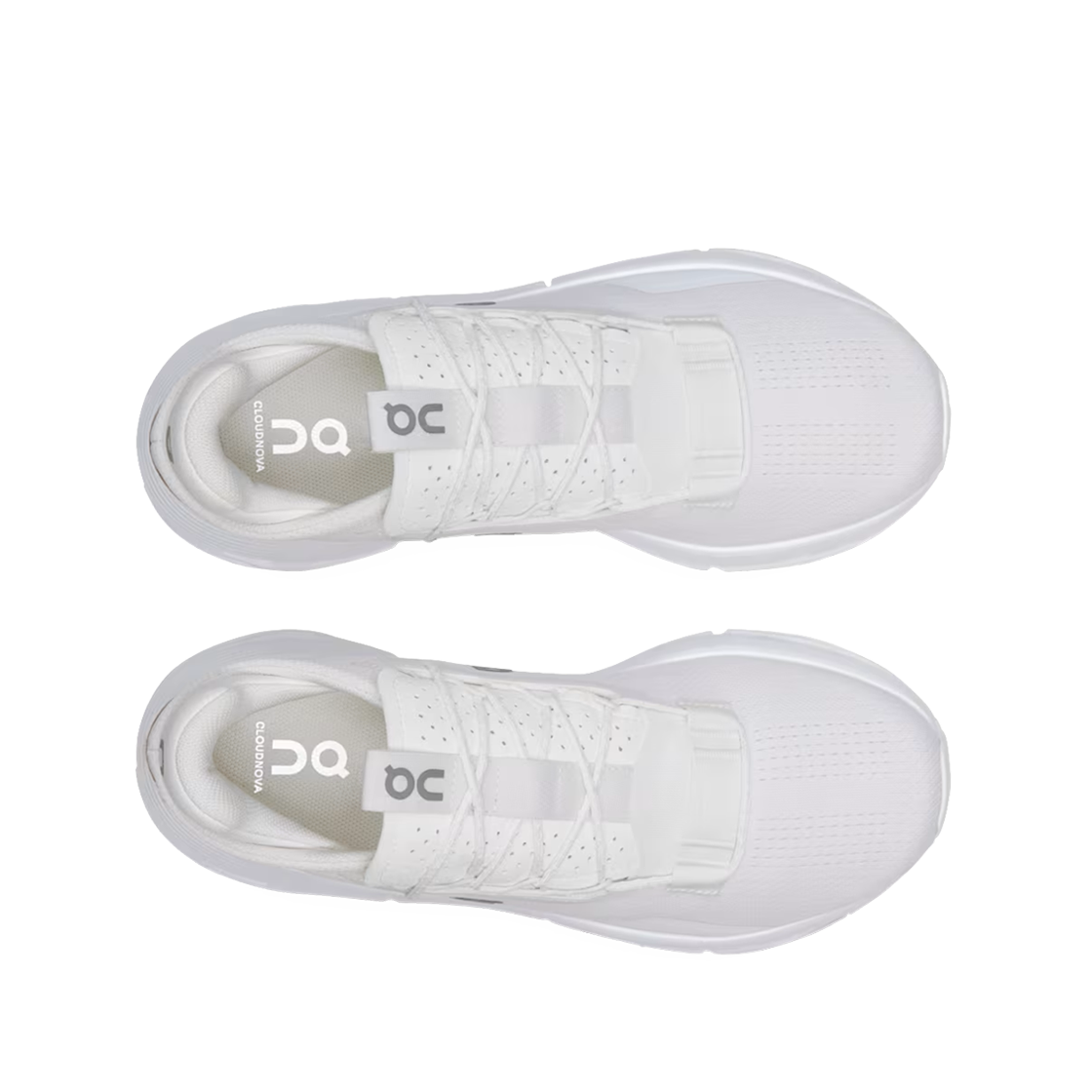 (W) 온 러닝 클라우드노바 2 올 화이트((W) On Running Cloudnova 2 All White) - 2