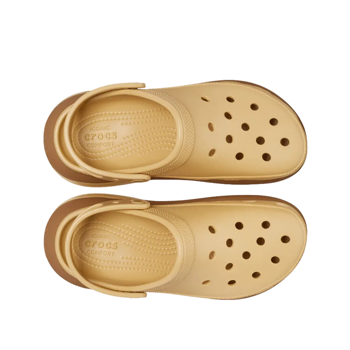 크록스 메가 크러쉬 매트 클로그 위트(Crocs Mega Crush Matte Clog Wheat) - 2