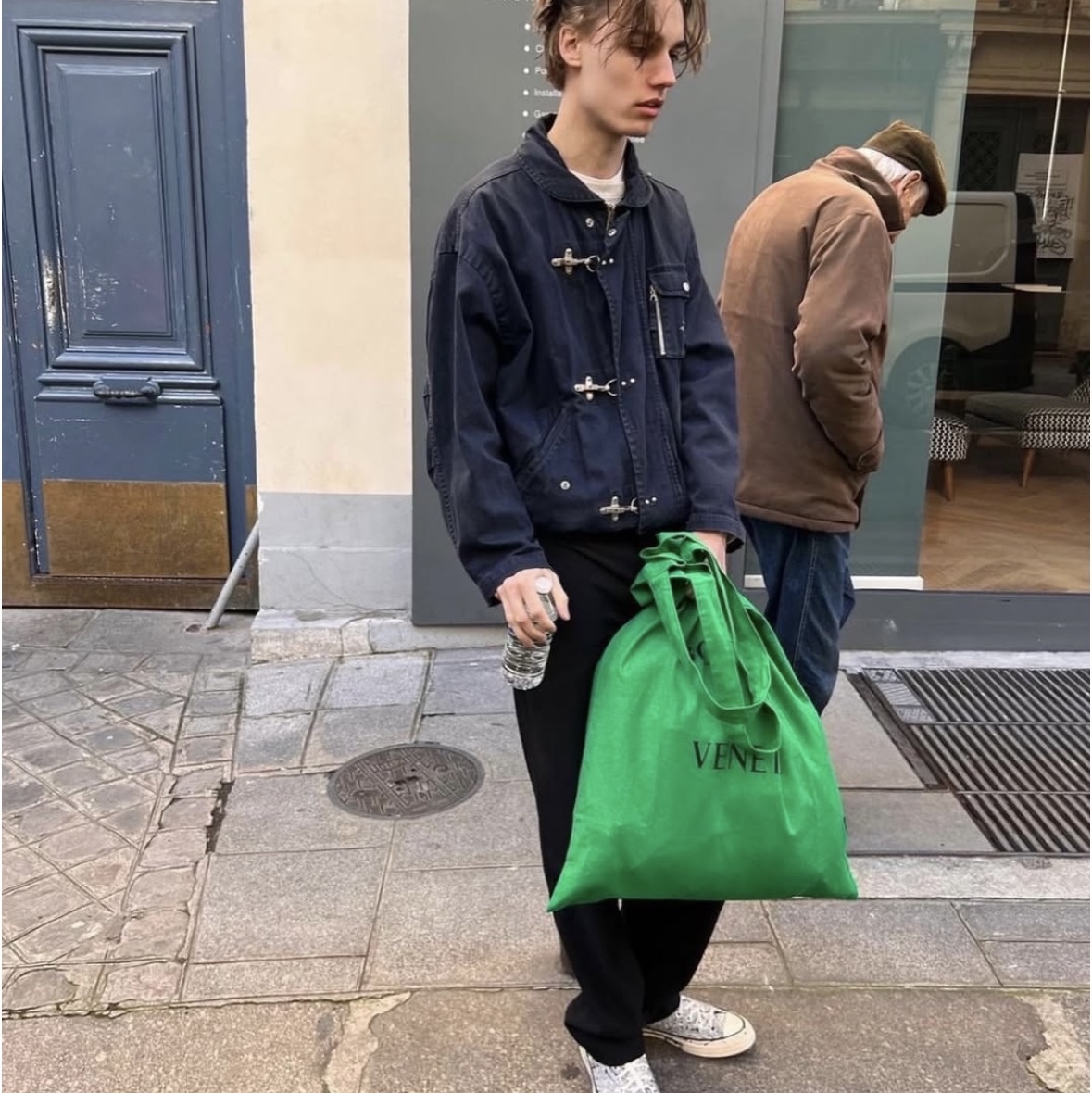 Supreme canvas clip jacket Black Supreme Clip Canvas Black Tan J