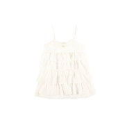SHAKIRI Chocolat Cancan Dress (White)