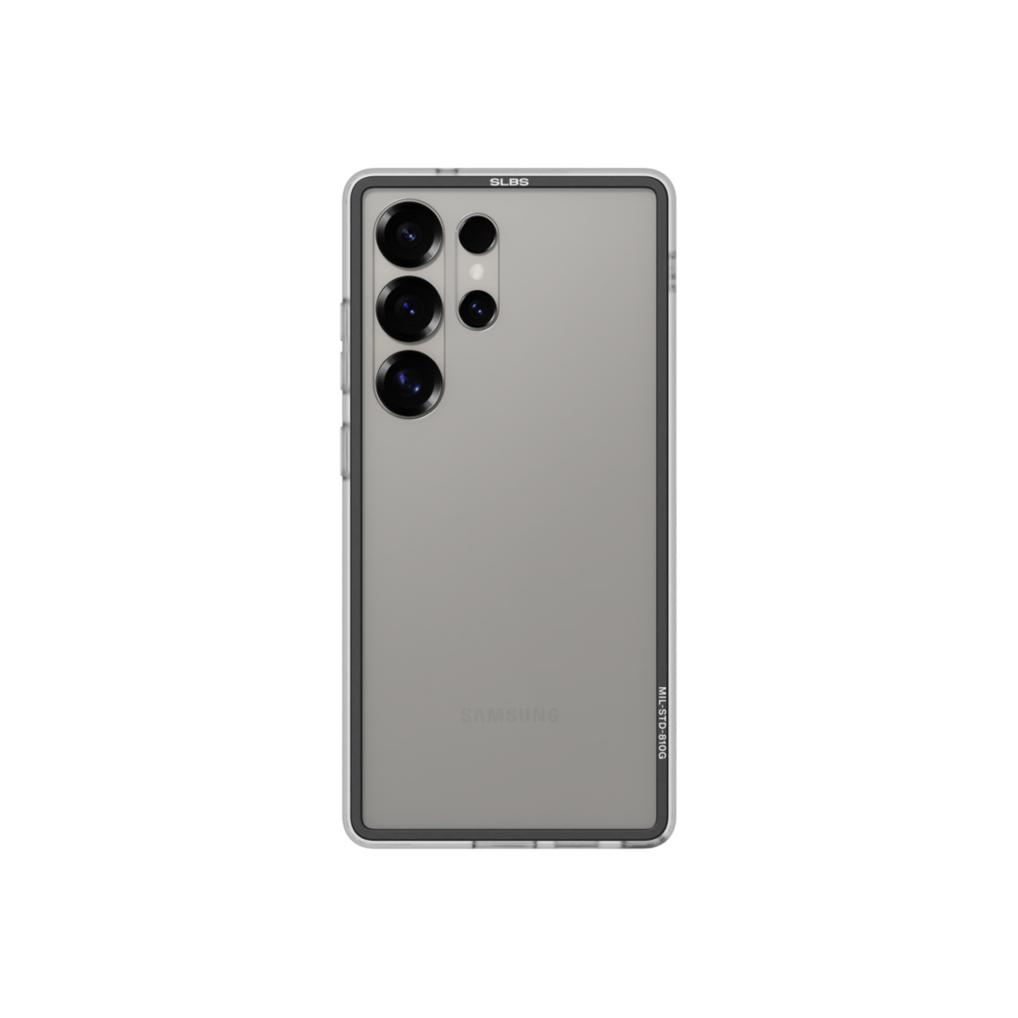 에스엘비에스 블랙 임프레션 클리어 케이스 갤럭시 S25 시리즈(SLBS Black Impression Clear Case For Galaxy S25 Series) - 3