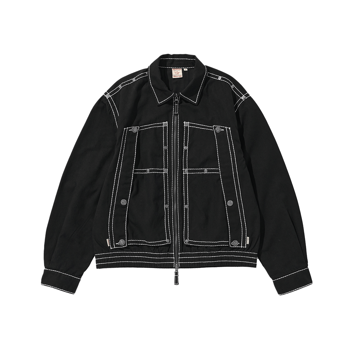 TRA1JKM001BK True Religion Grand Hunter Jacket Black