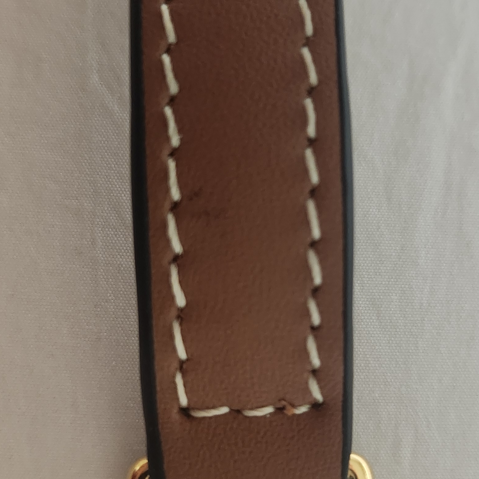 Celine Multipochette in Triomphe Canvas Calfskin Tan 착용 스타일 - 2