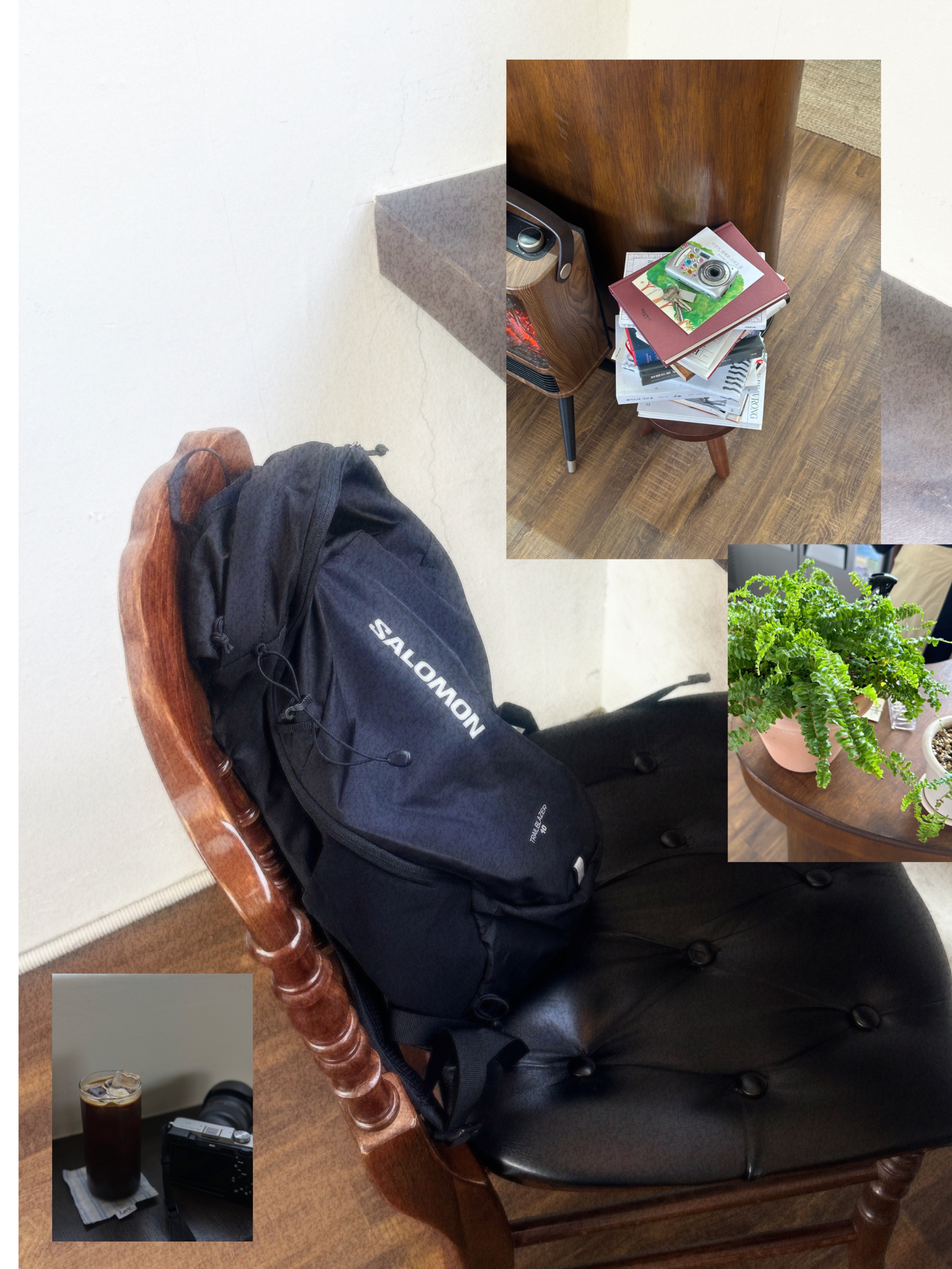 Salomon Trailblazer 10 Black 착용 스타일