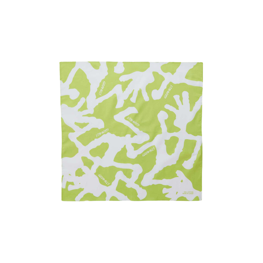GRA251XAC06 Gramicci Burly Runningman Bandana Lime