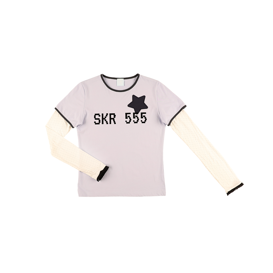 샤키리 SKR 555 레이어드 탑 (블루)(SHAKIRI Skr 555 Layered Top (Blue))