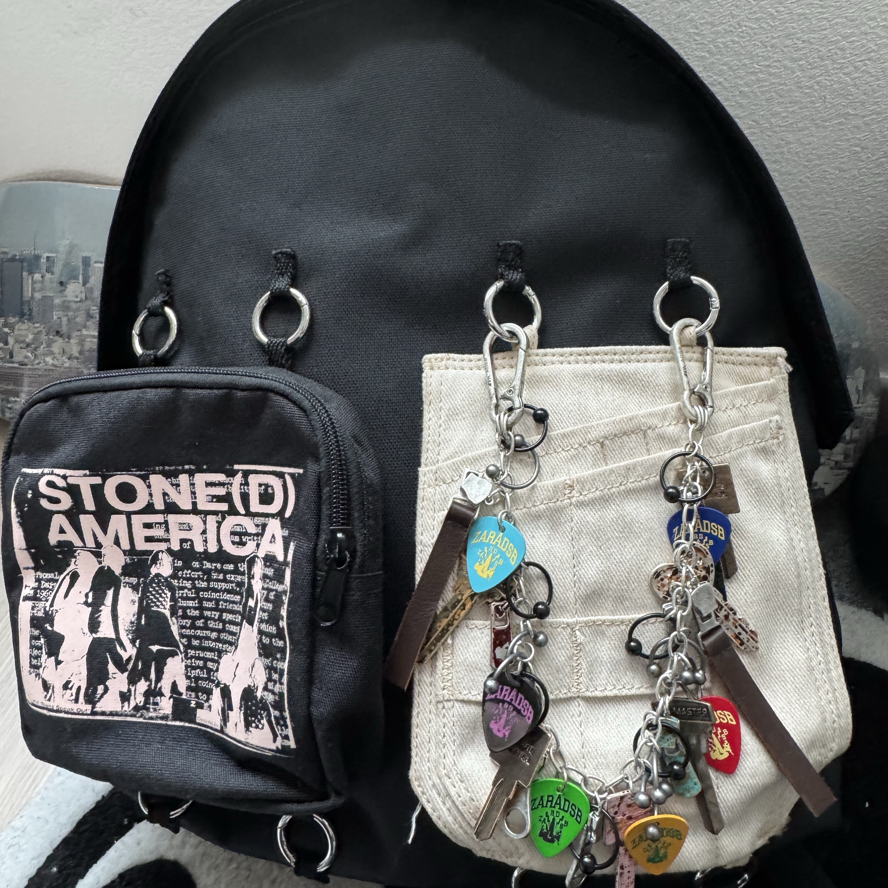 자라 x 앤더슨벨 참 키 팬츠 체인 멀티컬러 | Zara | KREAM 자라 x 앤더슨벨 참 키 팬츠 체인 멀티컬러 | Zara | KREAM