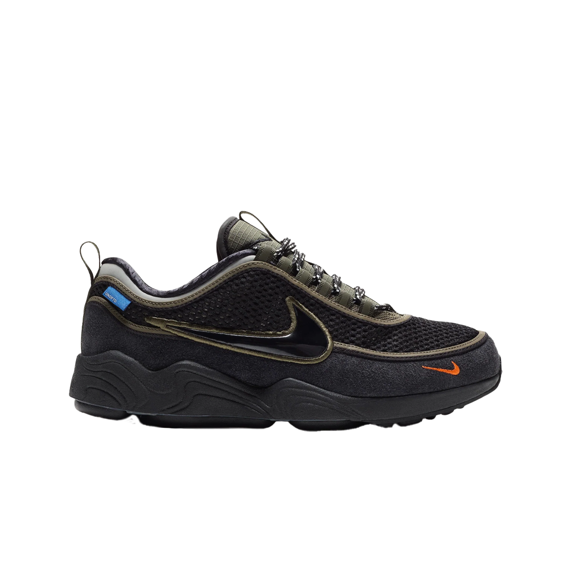 나이키 x 언디핏 에어 줌 스피리돈 카고카키 블랙(Nike x Undefeated Air Zoom Spiridon Cargokhaki Black)