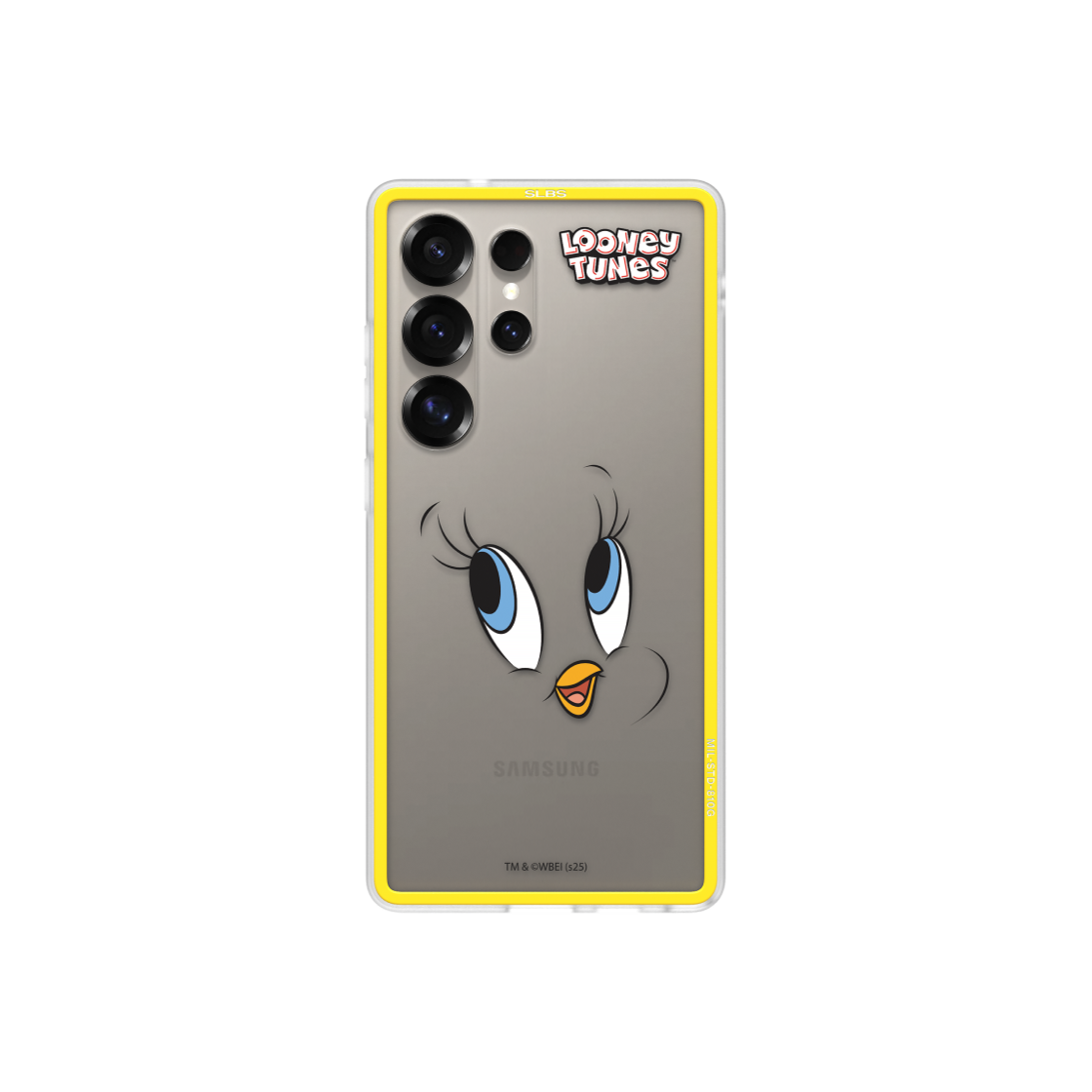 에스엘비에스 루니 툰 트위티 임프레션 케이스 갤럭시 S25 시리즈(SLBS Looney Tunes Tweety Impression Case For Galaxy S25 Series) - 3