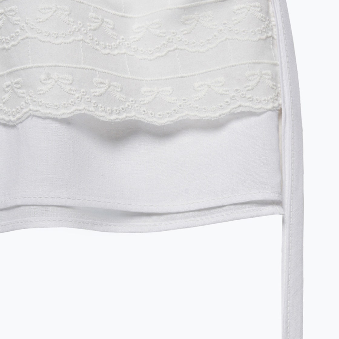 S43436 FAD Layered Wrap Skirt Ivory - #3
