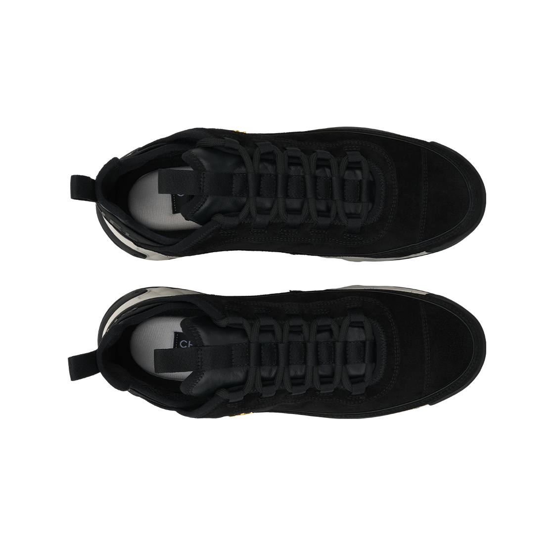 샤넬 스니커즈 스웨이드 카프스킨 & 블랙(Chanel Sneakers Suede Calfskin & Black) - 5
