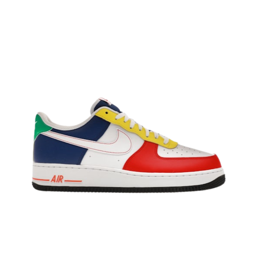 Nike Air Force 1 Low '07 LV8 University Red Deep Royal Blue