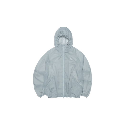 NM51WB01M1GY NOMANUAL Aether Nylon Jacket Gray