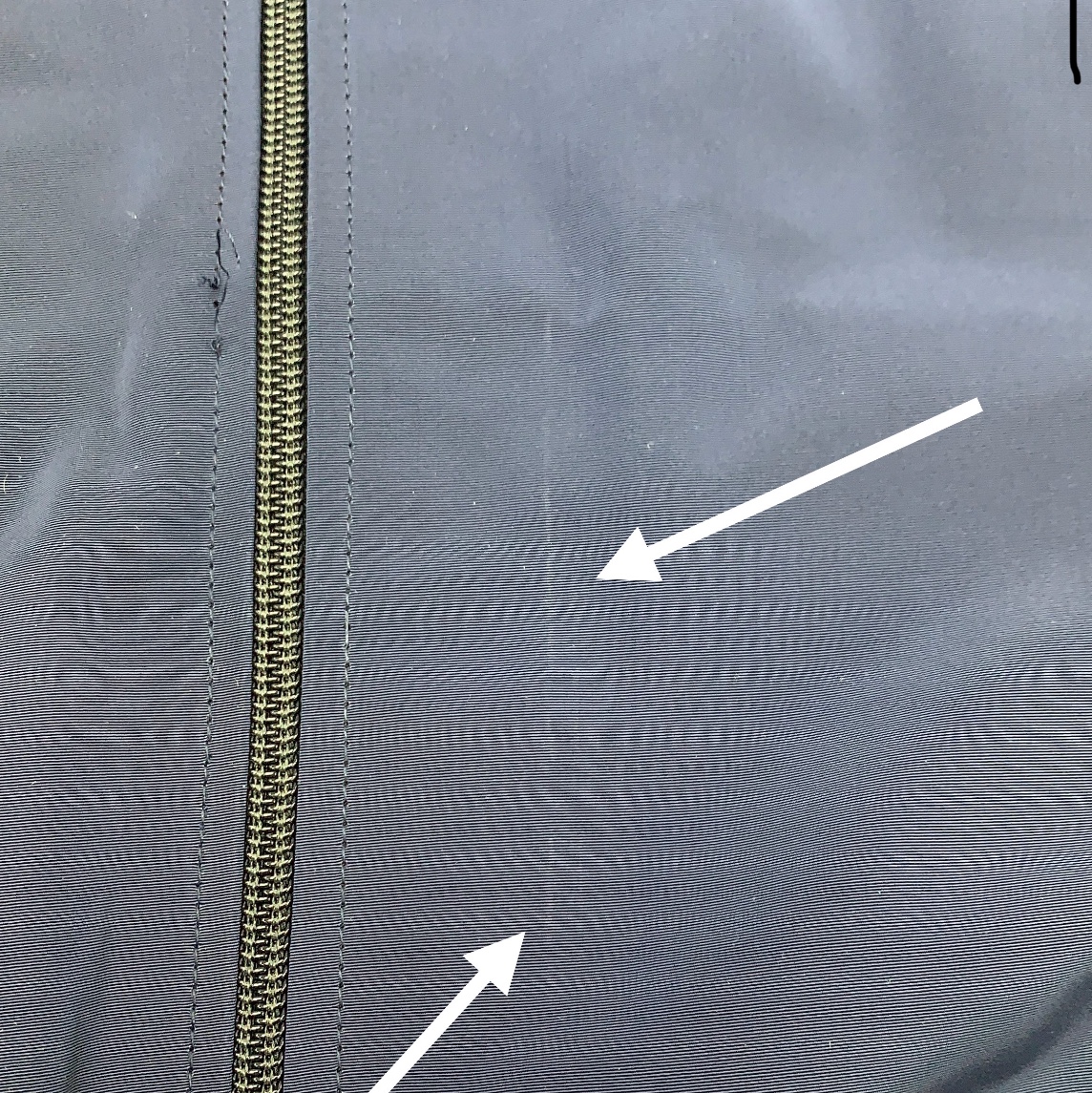 Undermycar Maigan Padded Shoulder Zip-Up Blouson India Ink - 23FW 착용 스타일 - 2