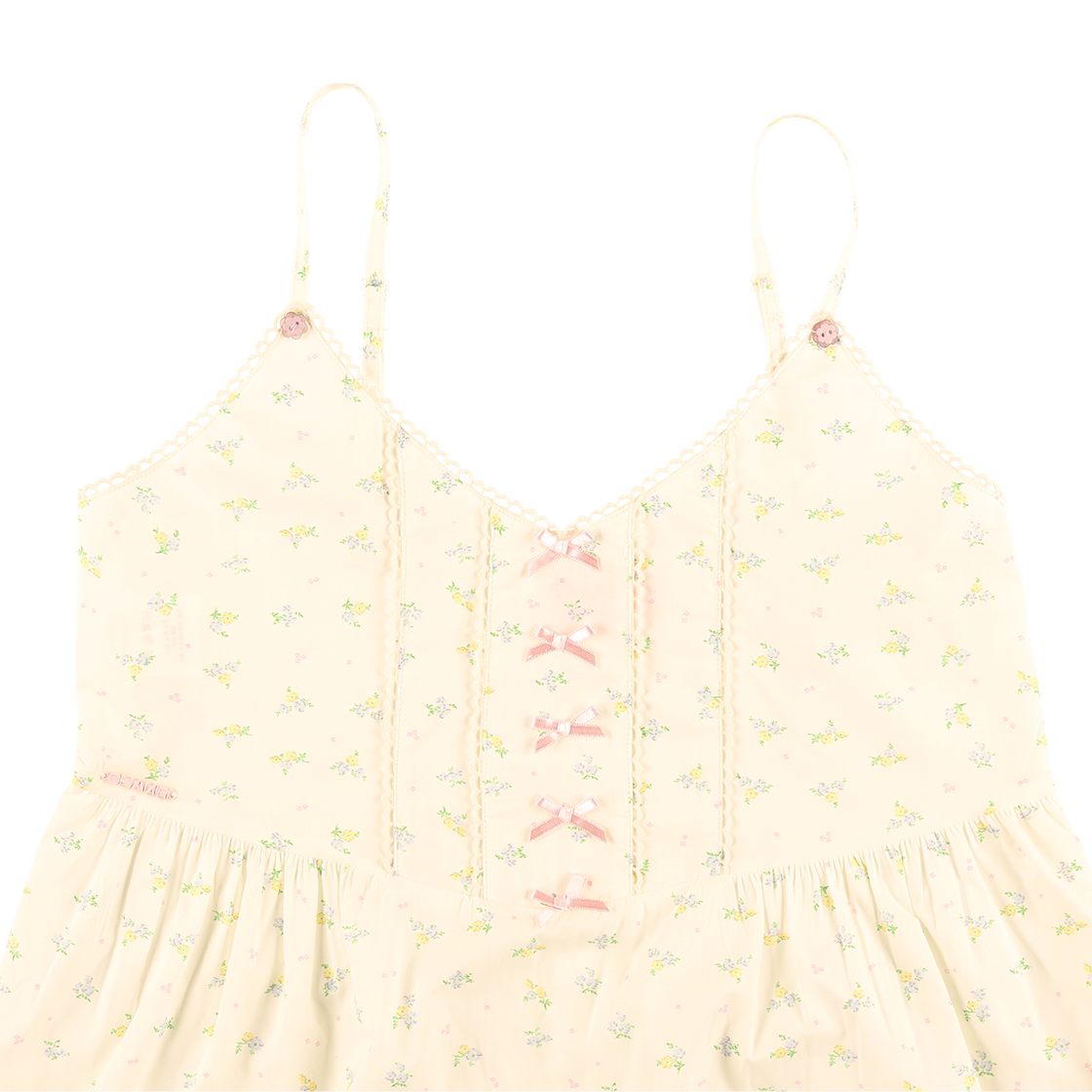 샤키리 루비 코튼 슬립 드레스 (크림)(SHAKIRI Ruby Cotton Slip Dress (Cream)) - 2