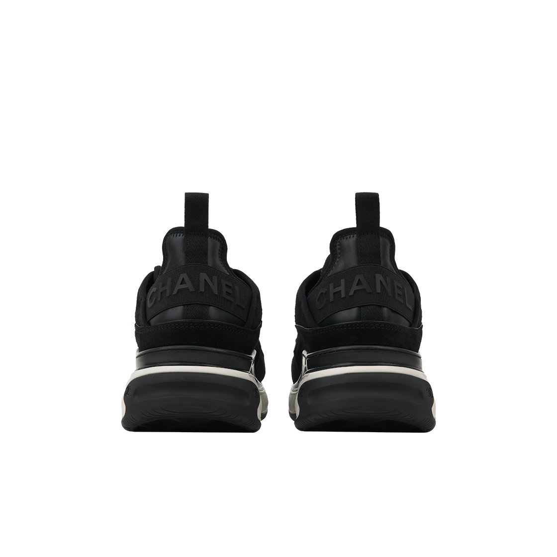 샤넬 스니커즈 스웨이드 카프스킨 & 블랙(Chanel Sneakers Suede Calfskin & Black) - 6