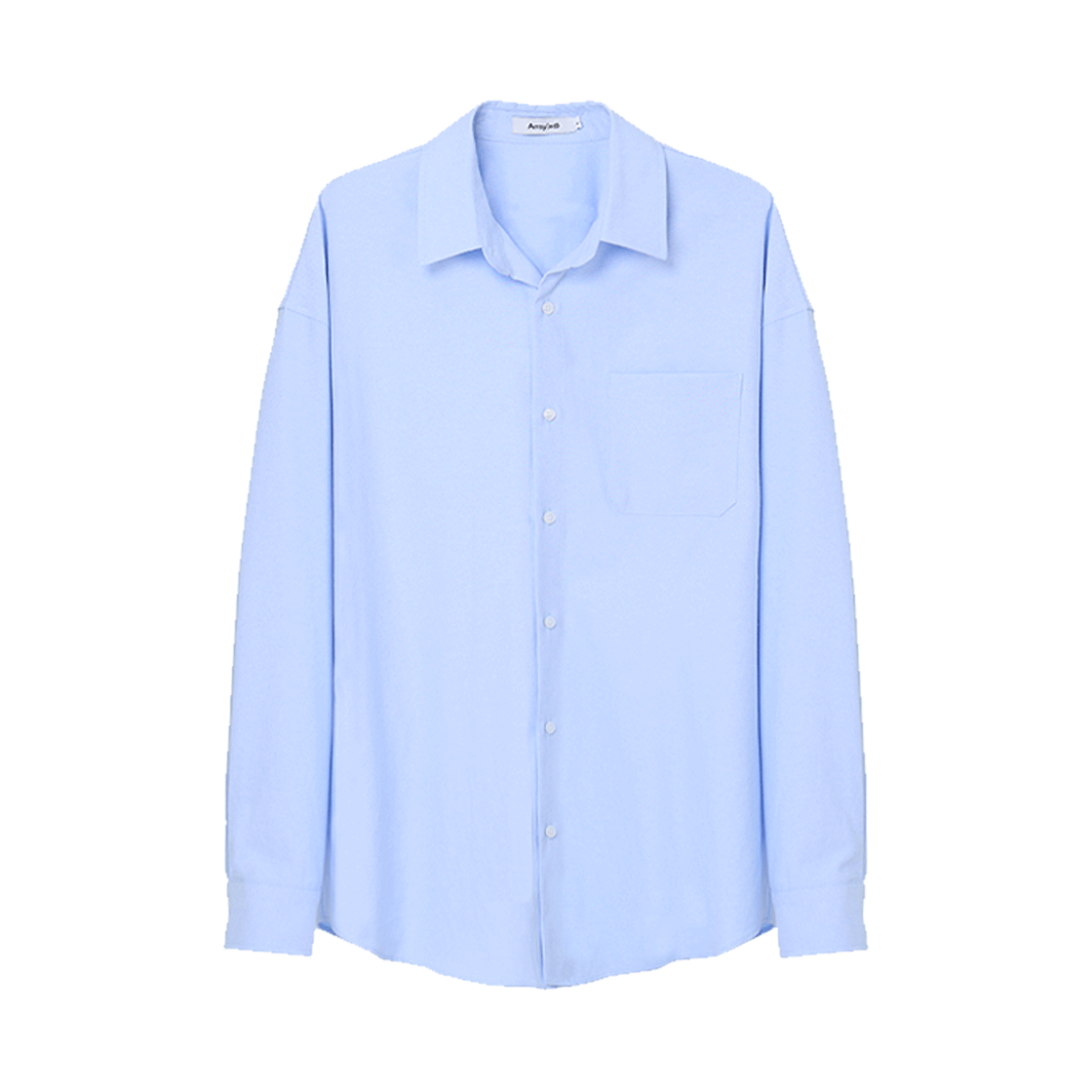 어레이드 컴포트 오버핏 옥스포드 셔츠 블루(Arrayed Comfort Overfit Oxford Shirt Blue)