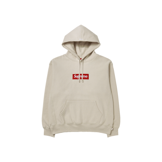 슈프림 박스로고 후드 스웨트셔츠 헤더 그레이 - 24FW | Supreme