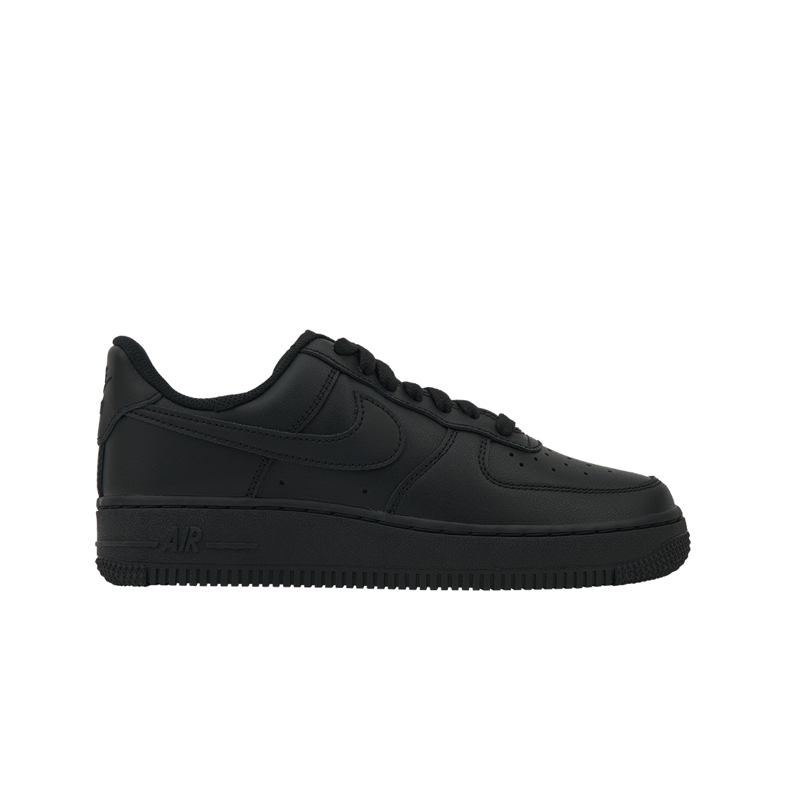 315115-038/DD8959-001 (W) Nike Air Force 1 '07 Low Triple Black - 대표 이미지 #1