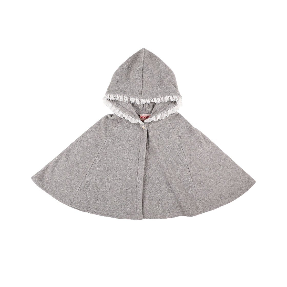샤키리 바닐라 테리 후드 케이프 (그레이)(SHAKIRI Vanilla Terry Hood Cape (Grey))