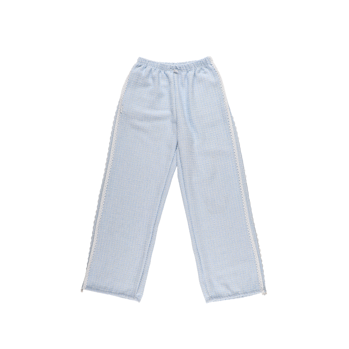 샤키리 포피 트위드 팬츠 (블루)(SHAKIRI Poppy Tweed Pants (Blue))