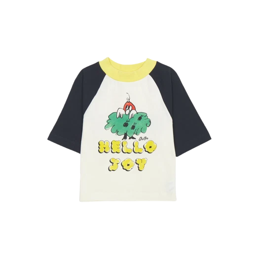 (키즈) 보보쇼즈 스퀘어 컬러 블록 롱슬리브 티셔츠 멀티컬러 | Bobo Choses | KREAM KREAM | 한정판 거래의 FLEX