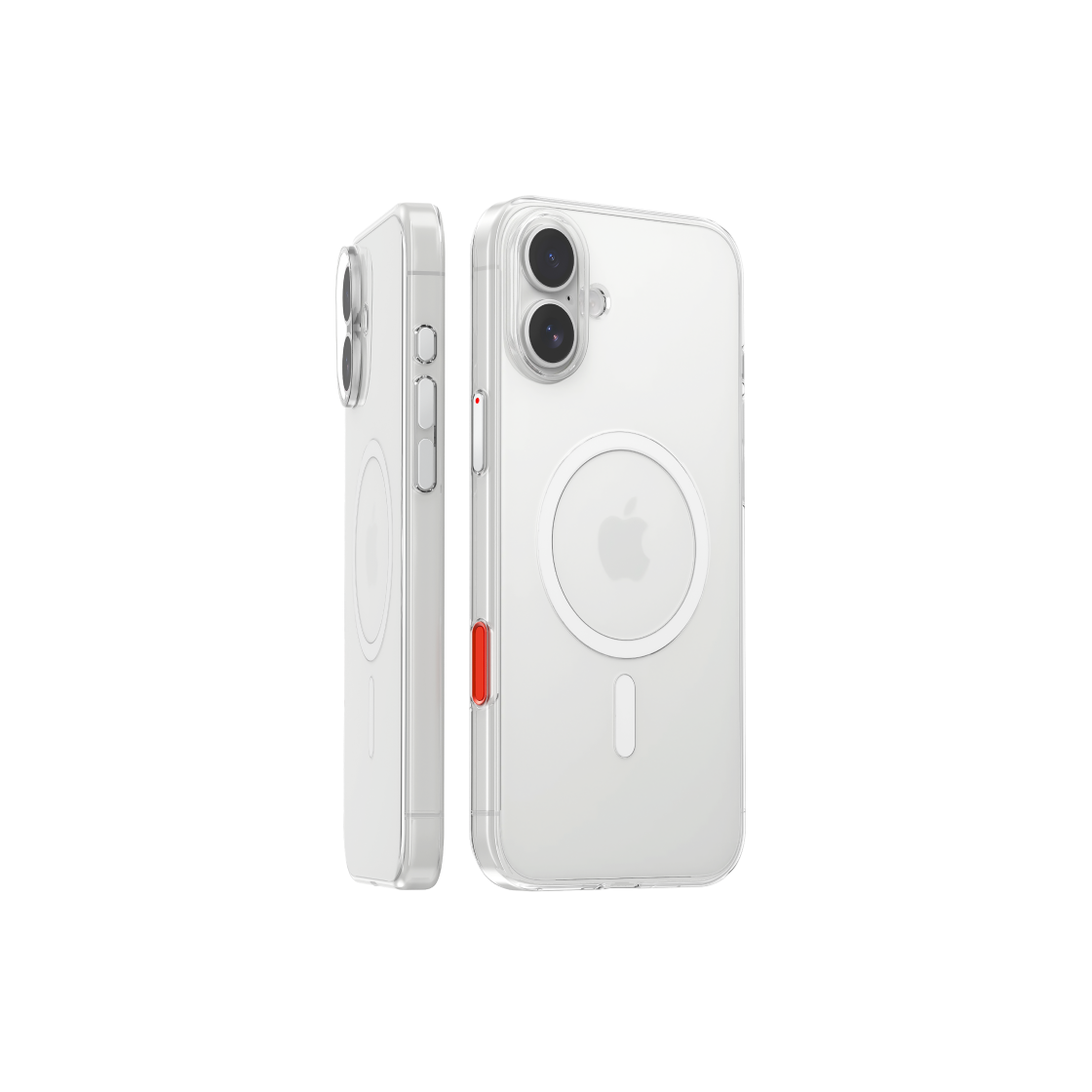 게트리 플랫 아이폰 16 plus 클리어 마그네틱 케이스(Getri Flat iPhone 16 Plus Clear Case with Magnetic)