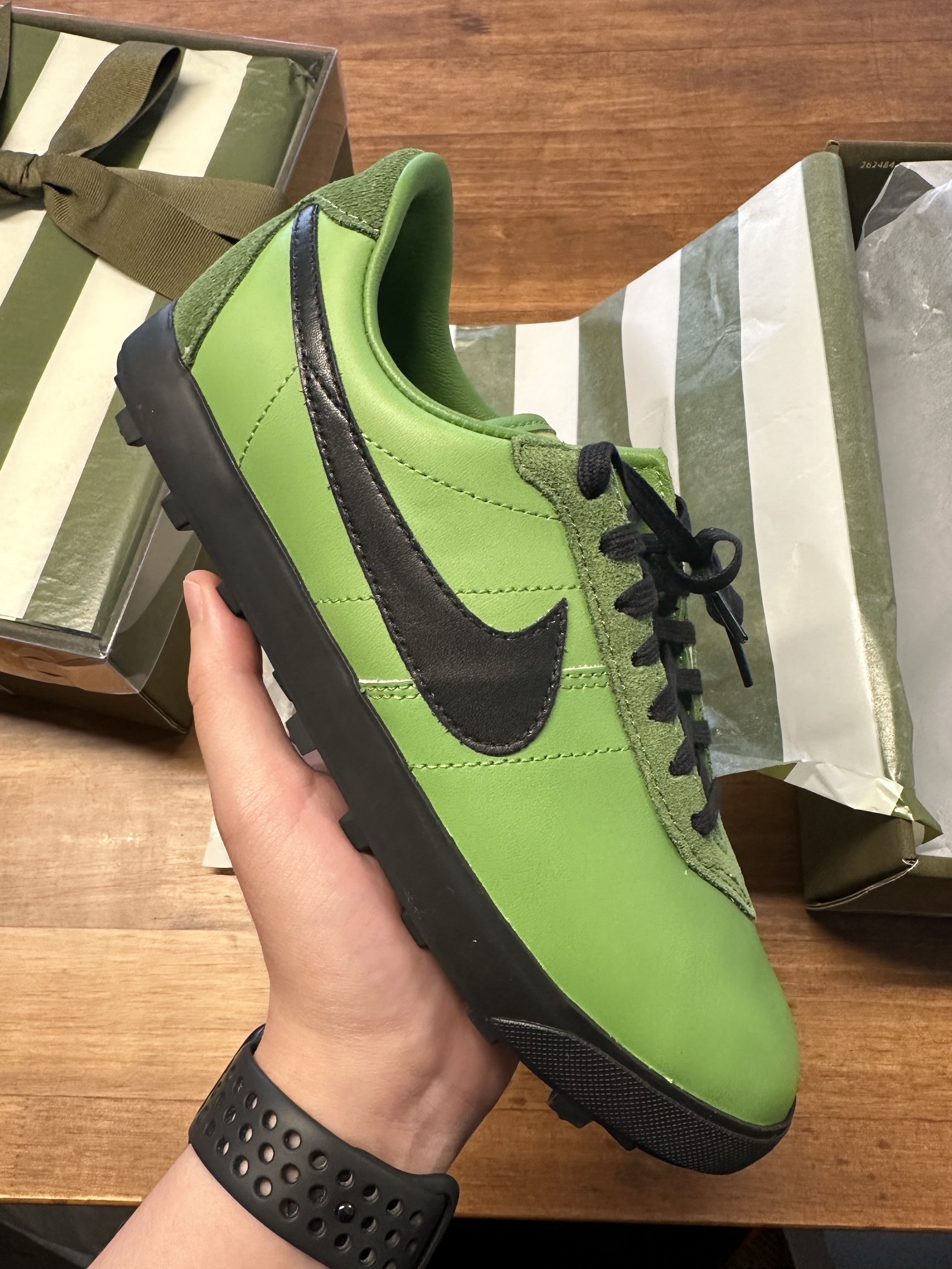 Nike x Bode Astrograbber SP Chlorophyll Black 착용 스타일